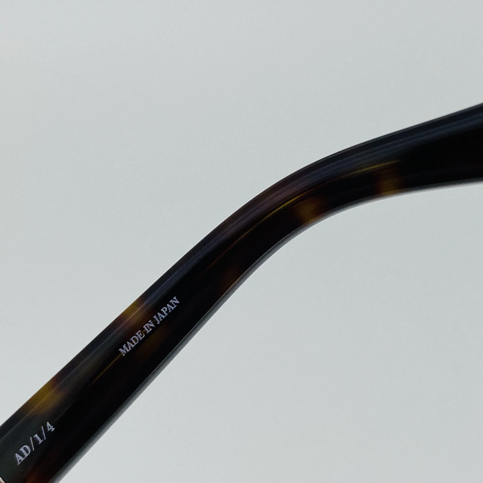 Ann Demeulemeester Sunglasses Flat Top Tortoise Shell and Brown - Image 8