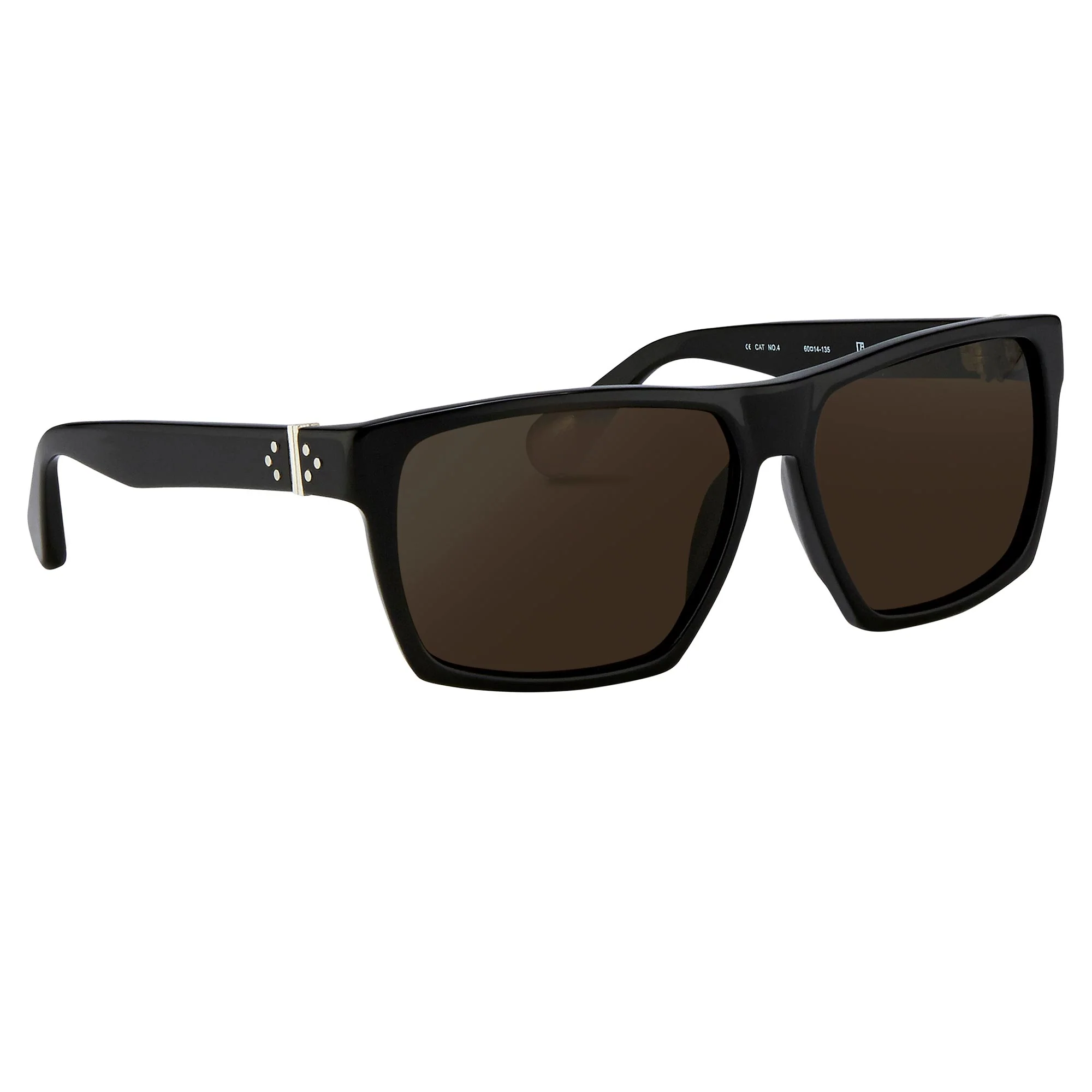 Ann Demeulemeester Men's Sunglasses Angular Black and Grey - Image 3