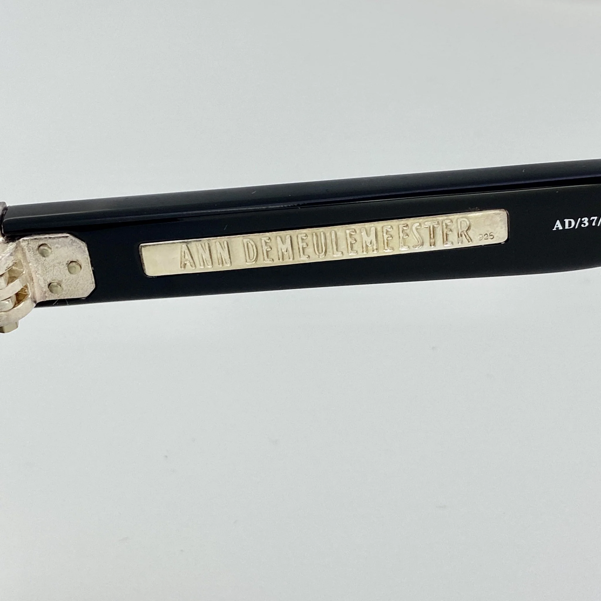 Ann Demeulemeester Men's Sunglasses Angular Black and Grey - Image 8