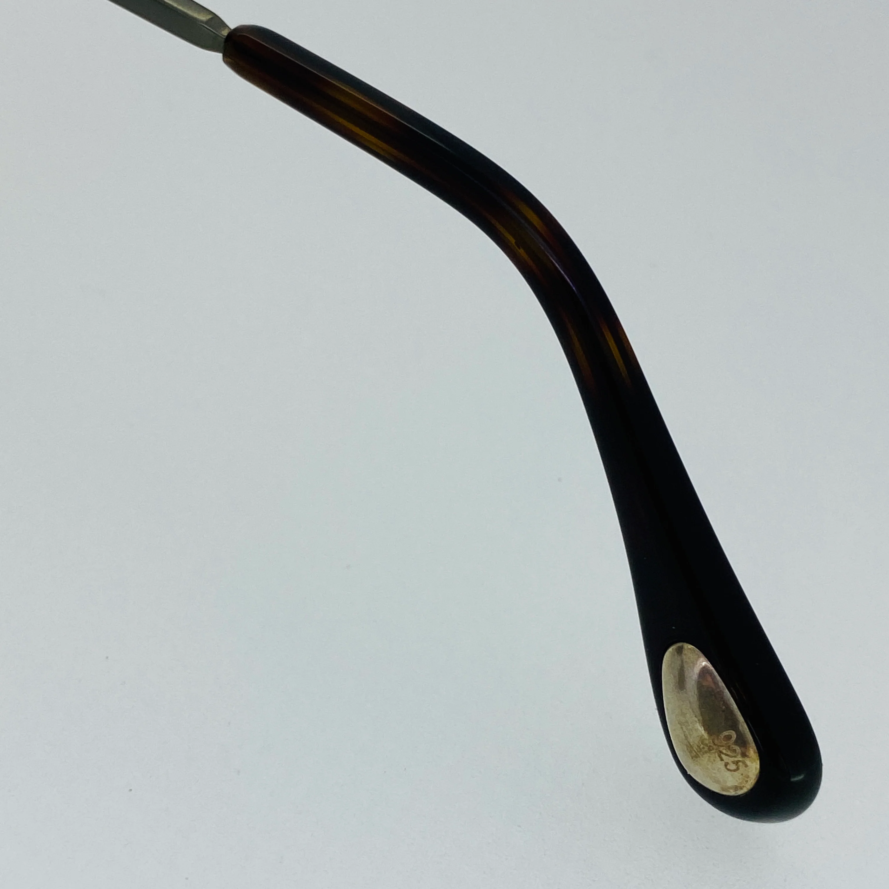 Ann Demeulemeester Men's Sunglasses White Gold and Brown - Image 12