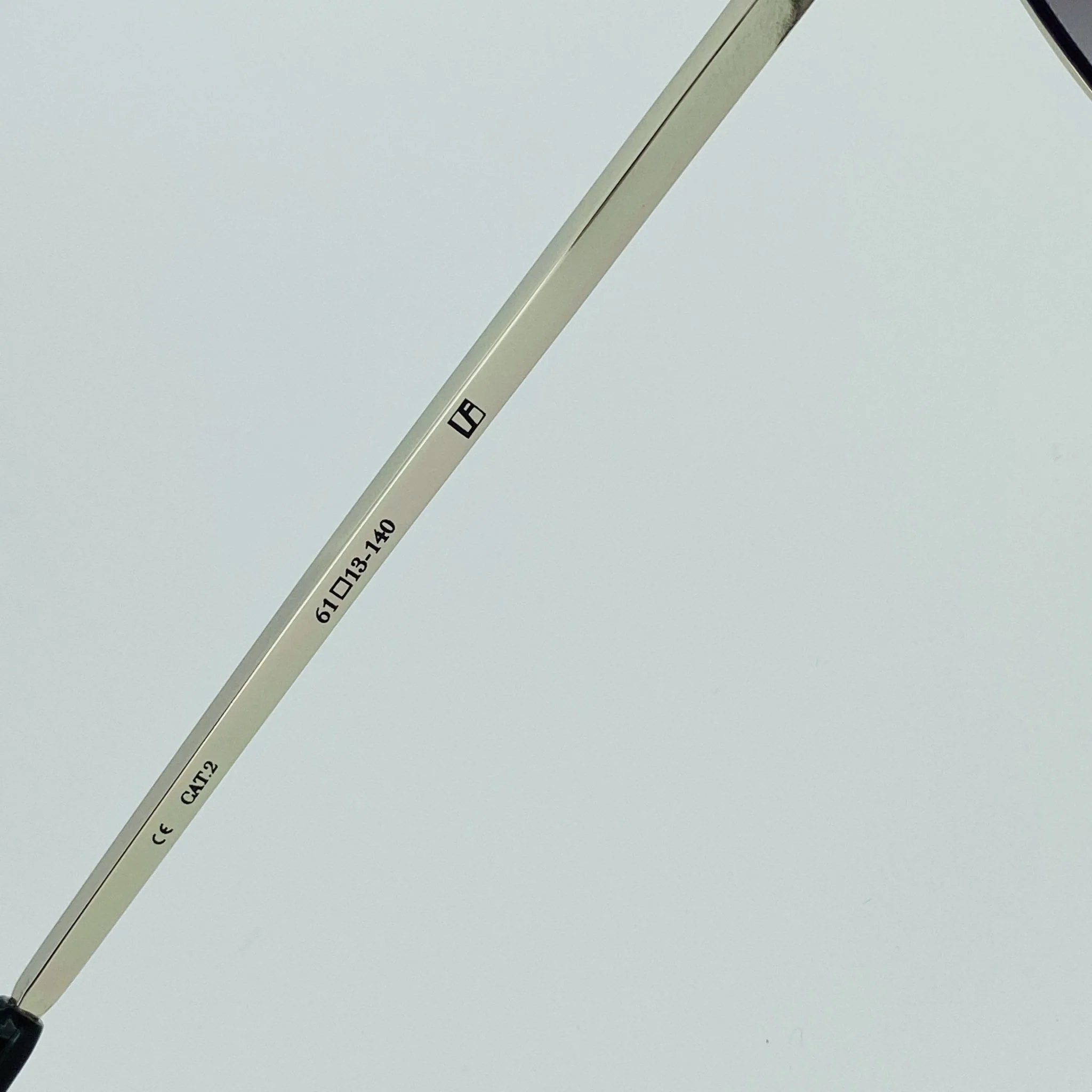 Ann Demeulemeester Men's Sunglasses White Gold and Grey - Image 15