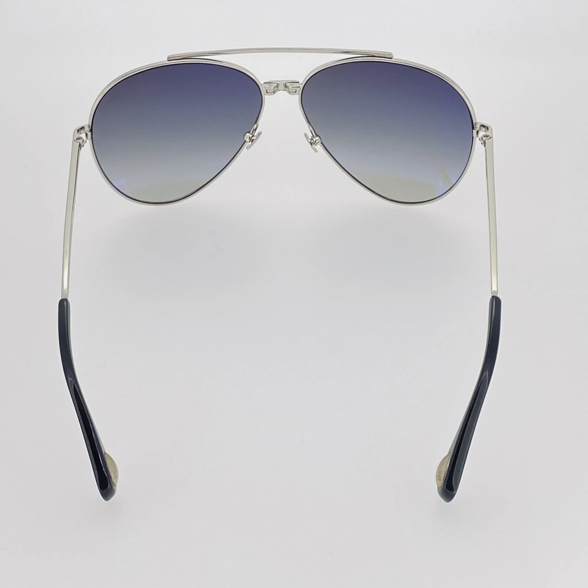 Ann Demeulemeester Men's Sunglasses White Gold and Grey - Image 7