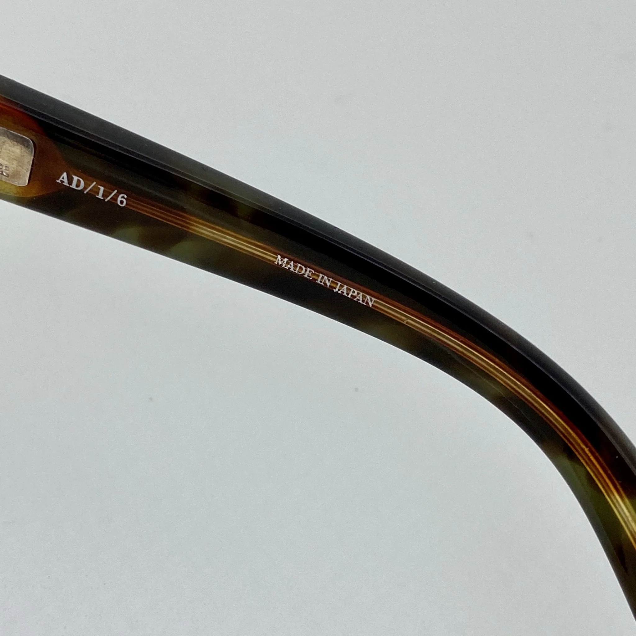 Ann Demeulemeester Sunglasses Flat Top Black and Brown Graduated - Image 14