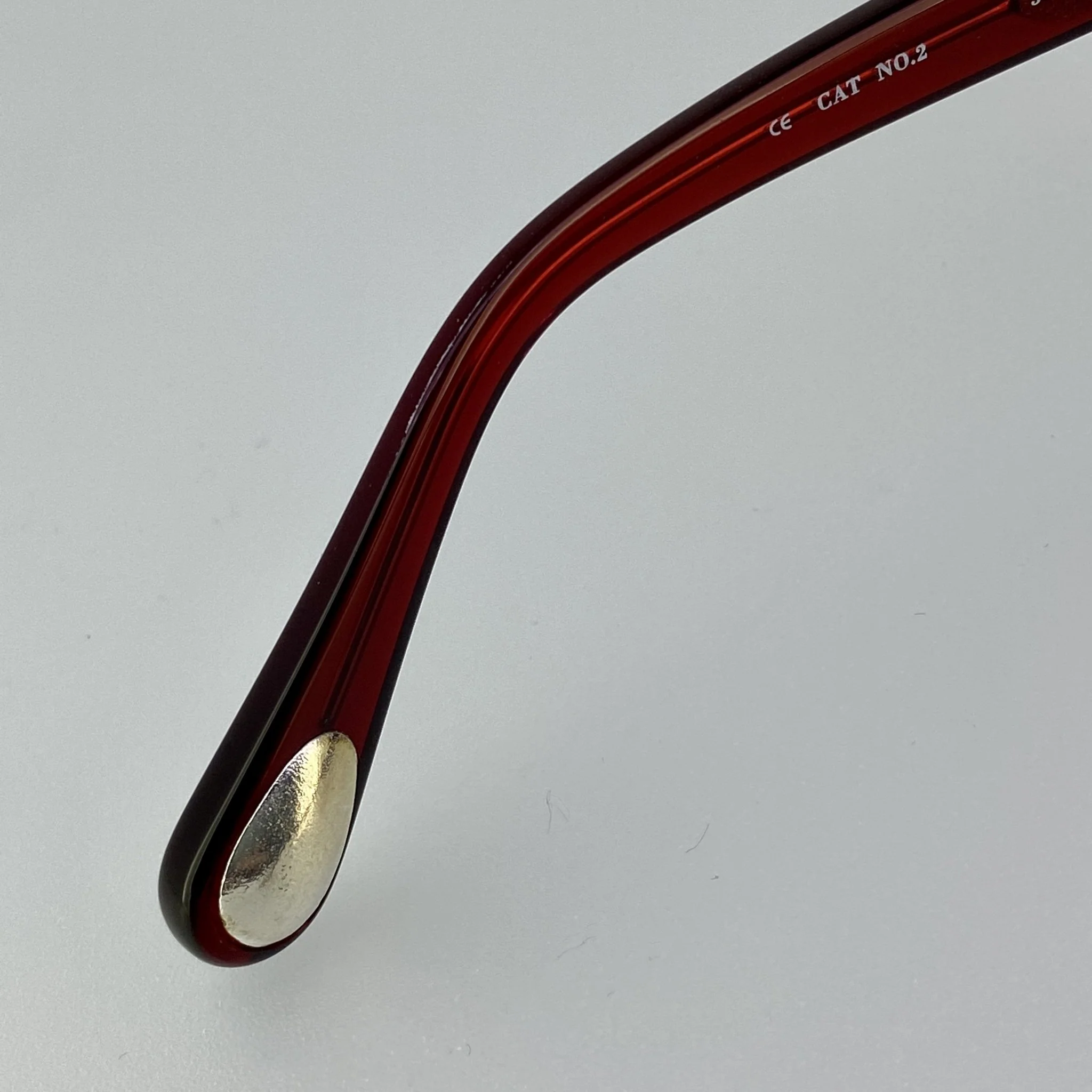 Ann Demeulemeester Men's Sunglasses Flat Top Red and Blue - Image 10