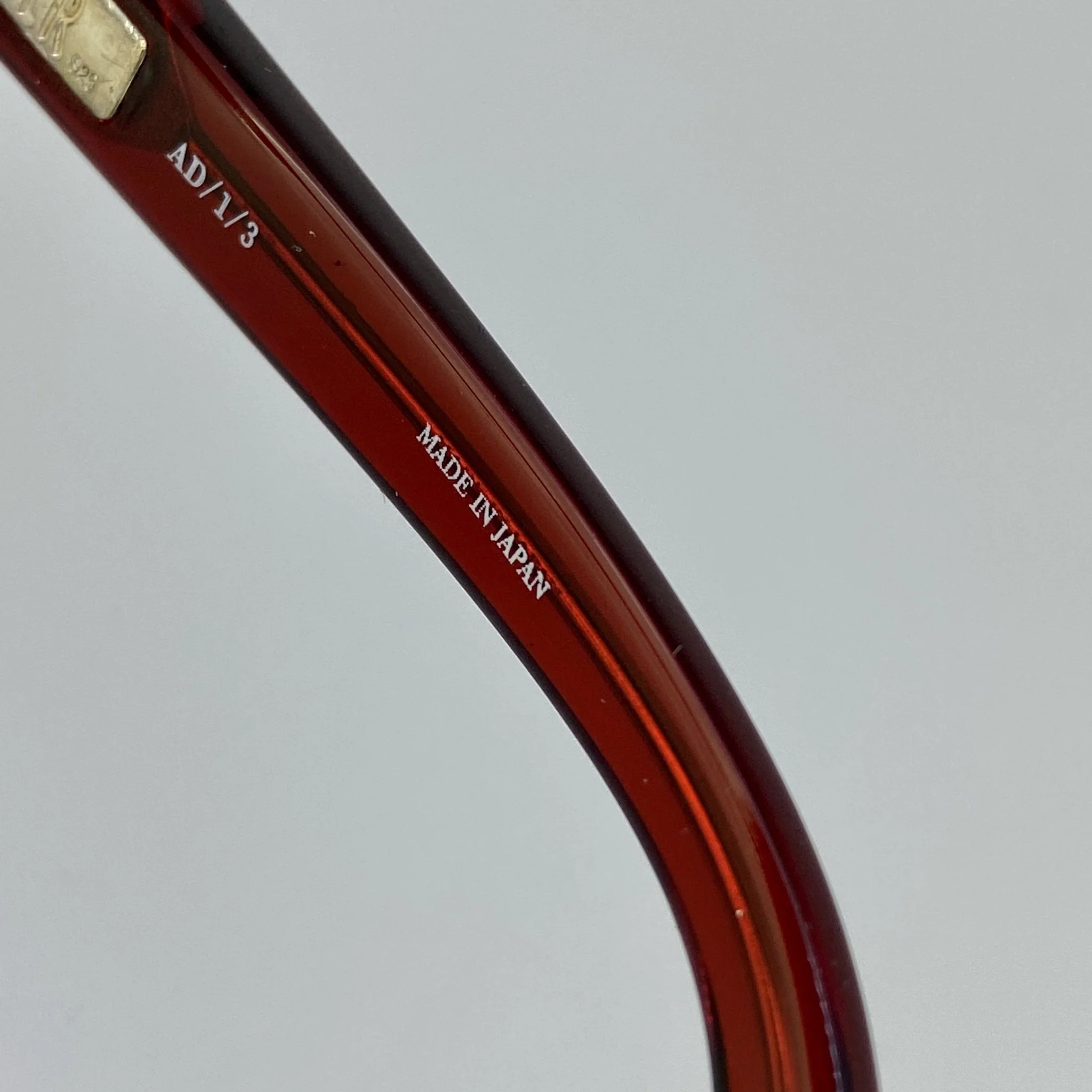 Ann Demeulemeester Men's Sunglasses Flat Top Red and Blue - Image 8