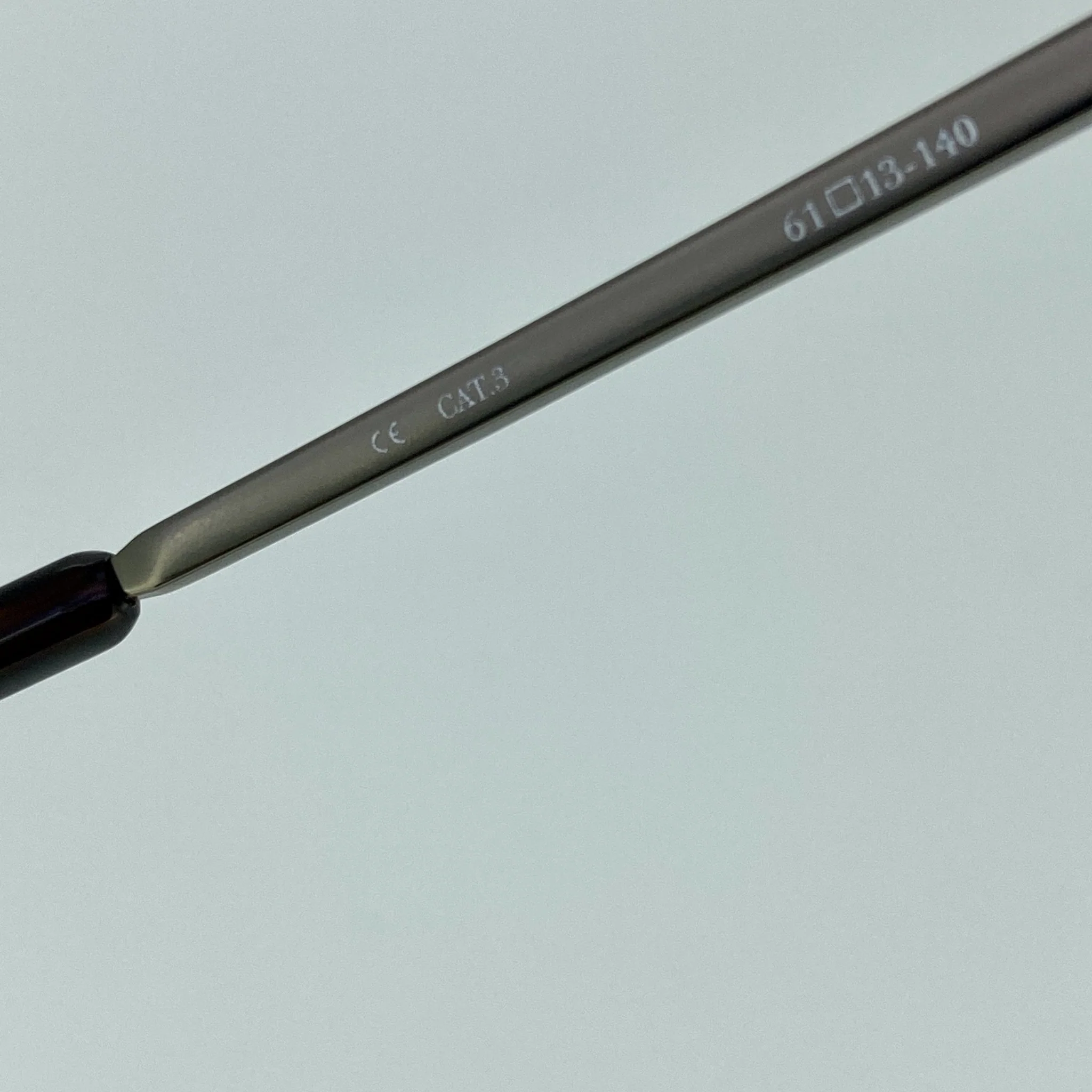 Ann Demeulemeester Men's Sunglasses Brushed Silver and Brown - Image 12