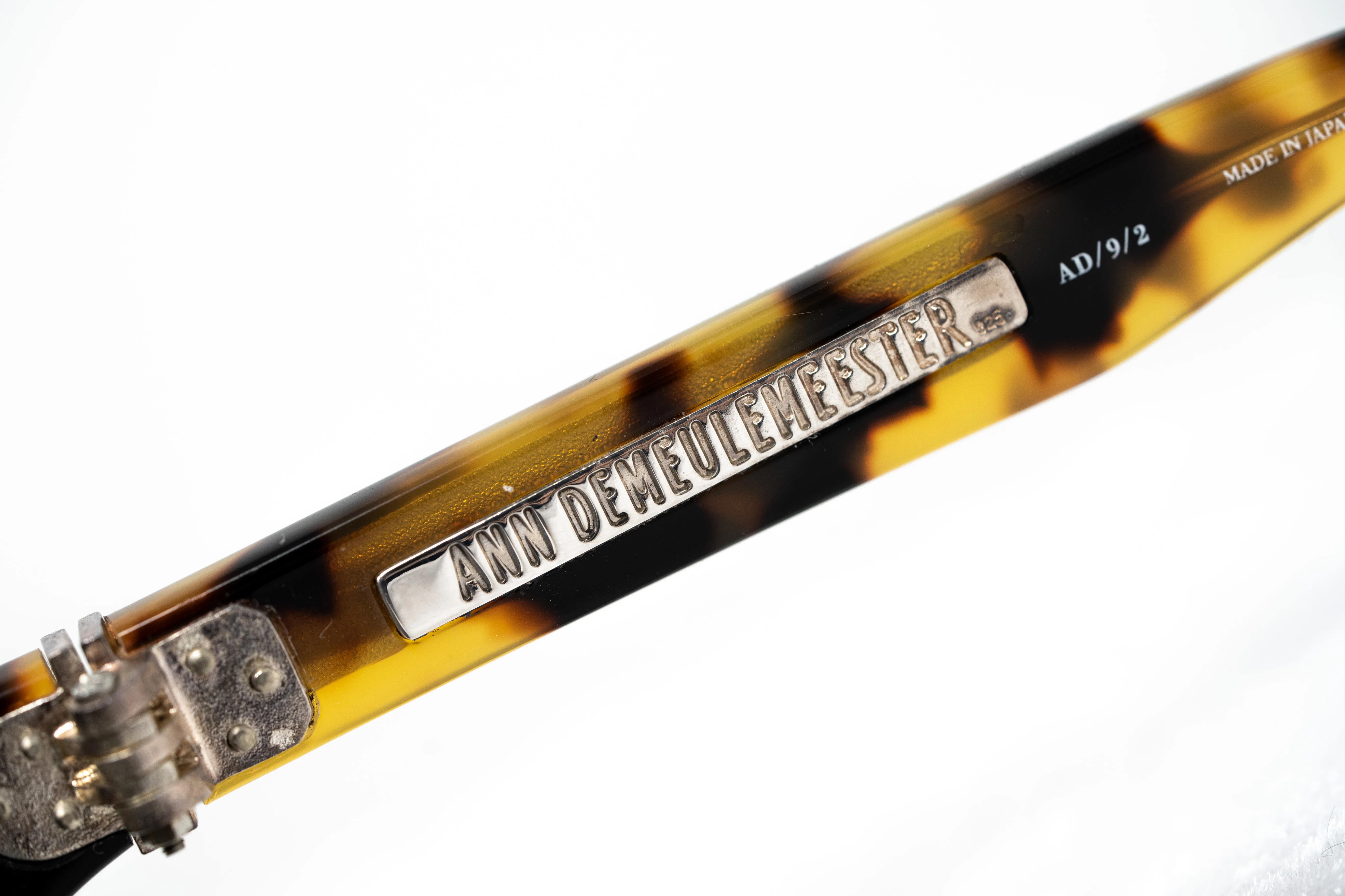 Ann Demeulemeester Sunglasses D-Frame Tortoise Shell Tone and Grey - Image 13