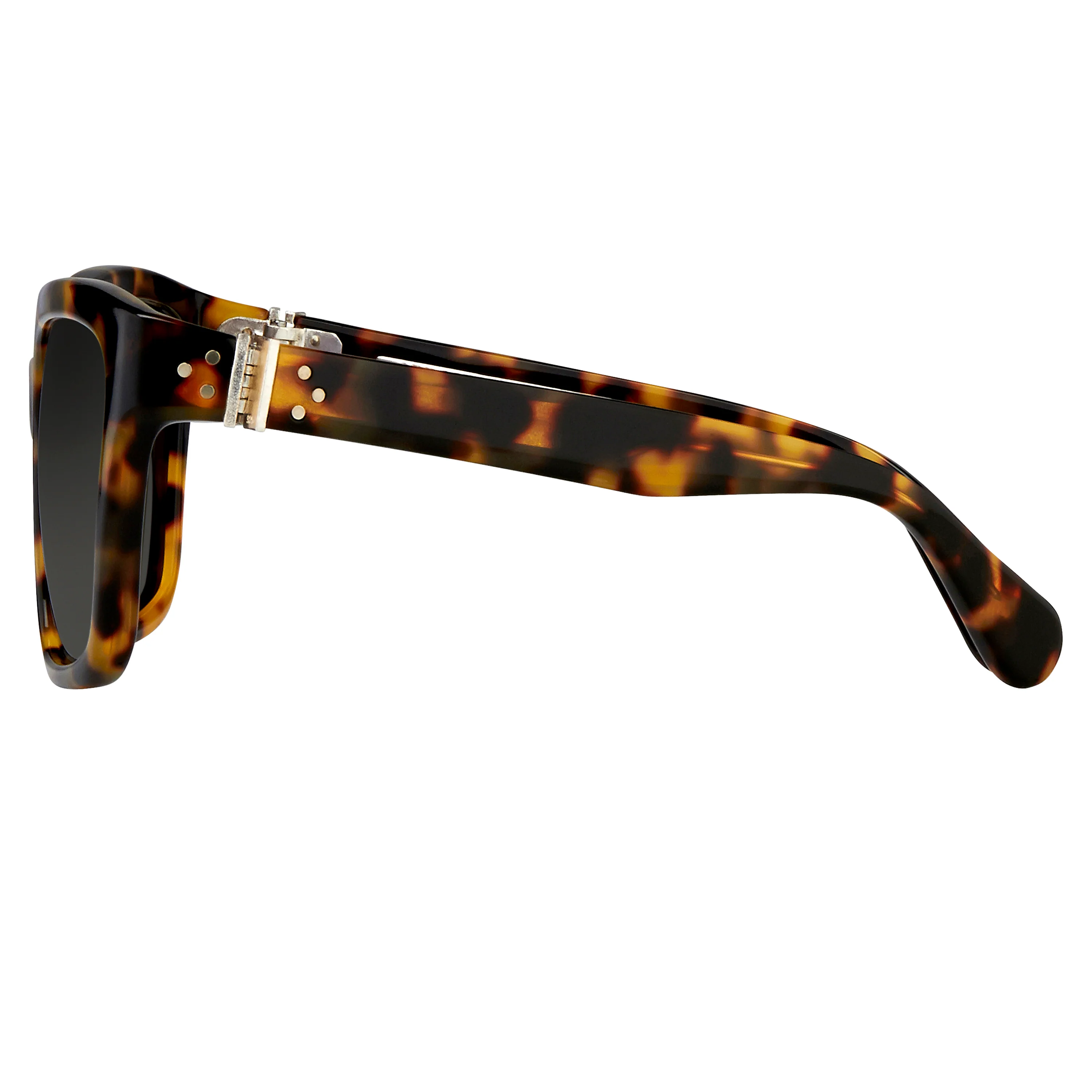 Ann Demeulemeester Sunglasses D-Frame Tortoise Shell Tone and Grey - Image 5