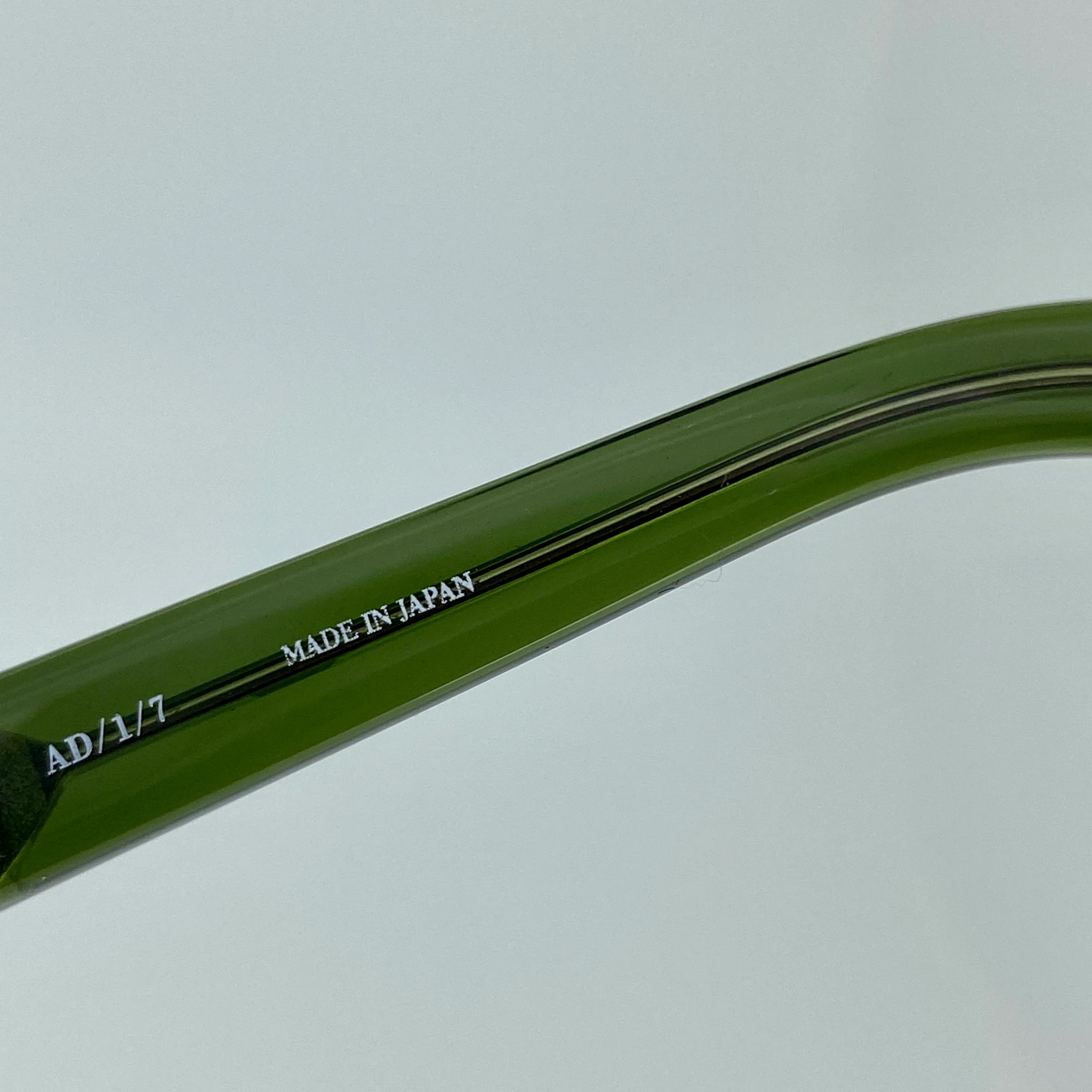 Ann Demeulemeester Men's Sunglasses Flat Top Green and Purple - Image 11