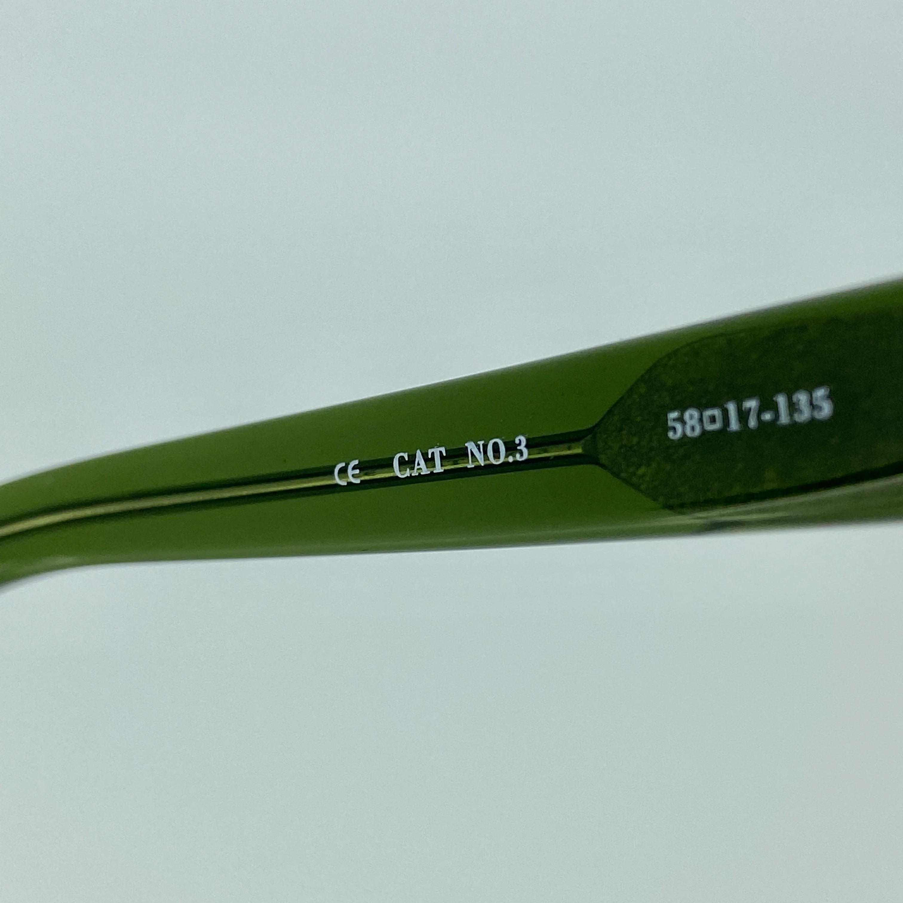 Ann Demeulemeester Men's Sunglasses Flat Top Green and Purple - Image 12