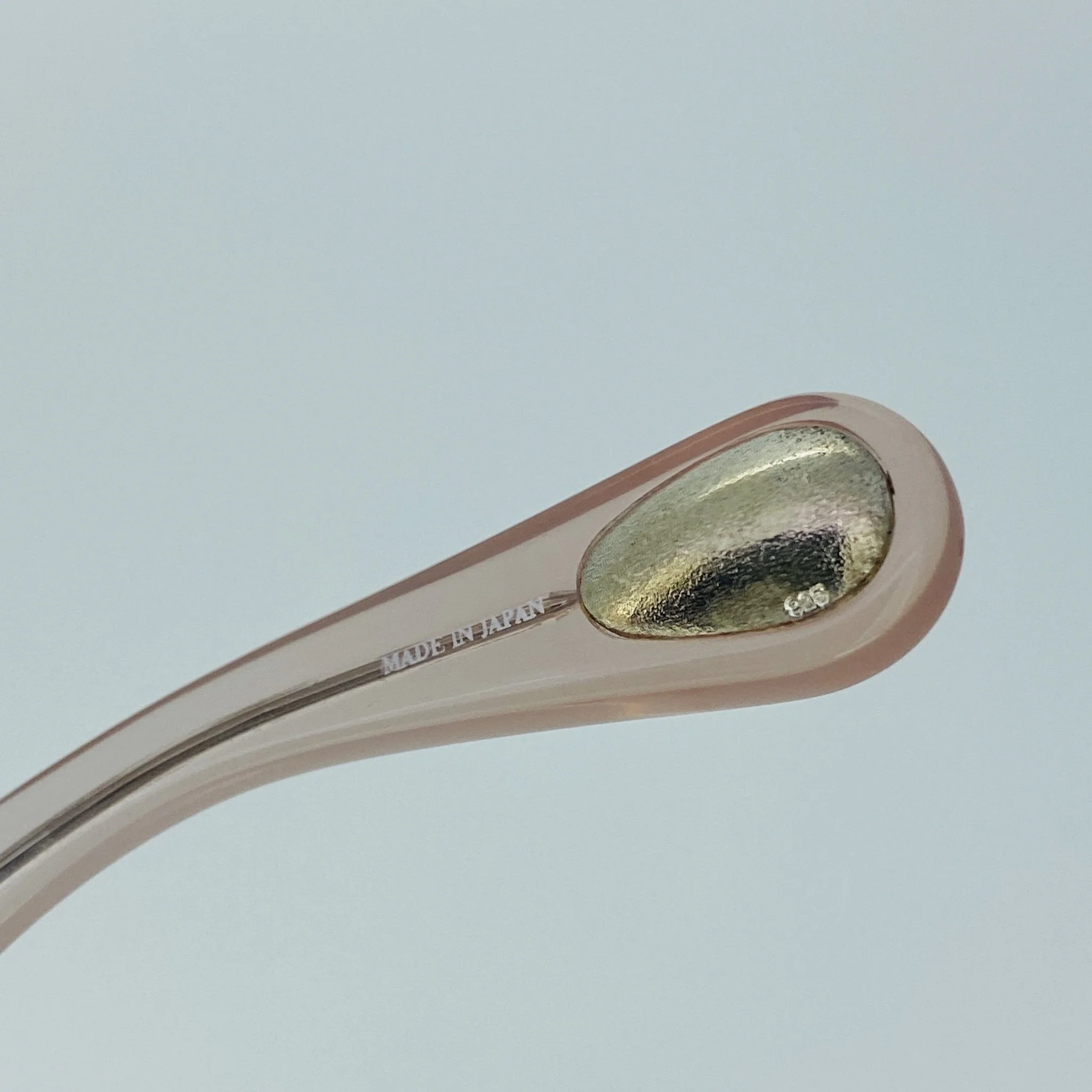 Ann Demeulemeester Sunglasses Oversized Blush Pink and Brown - Image 16