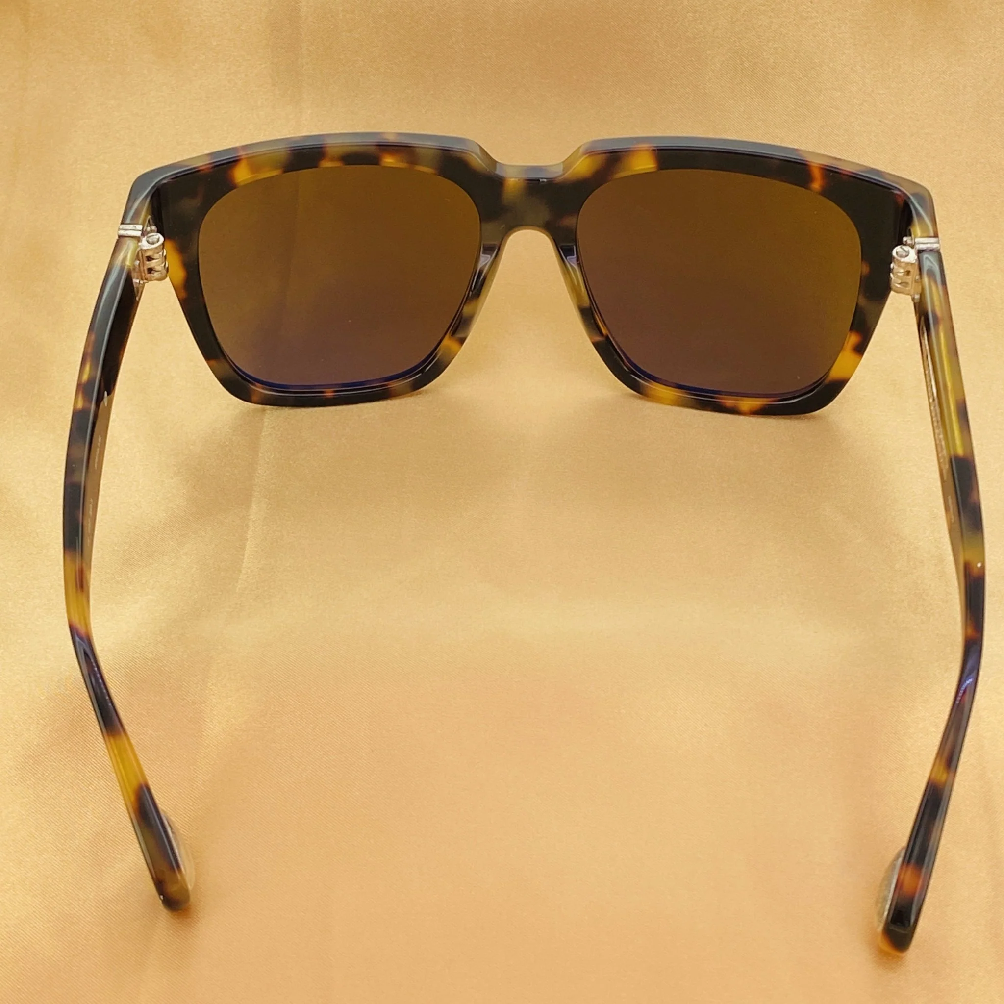 Ann Demeulemeester Sunglasses Oversized Tortoise Shell and Brown - Image 6
