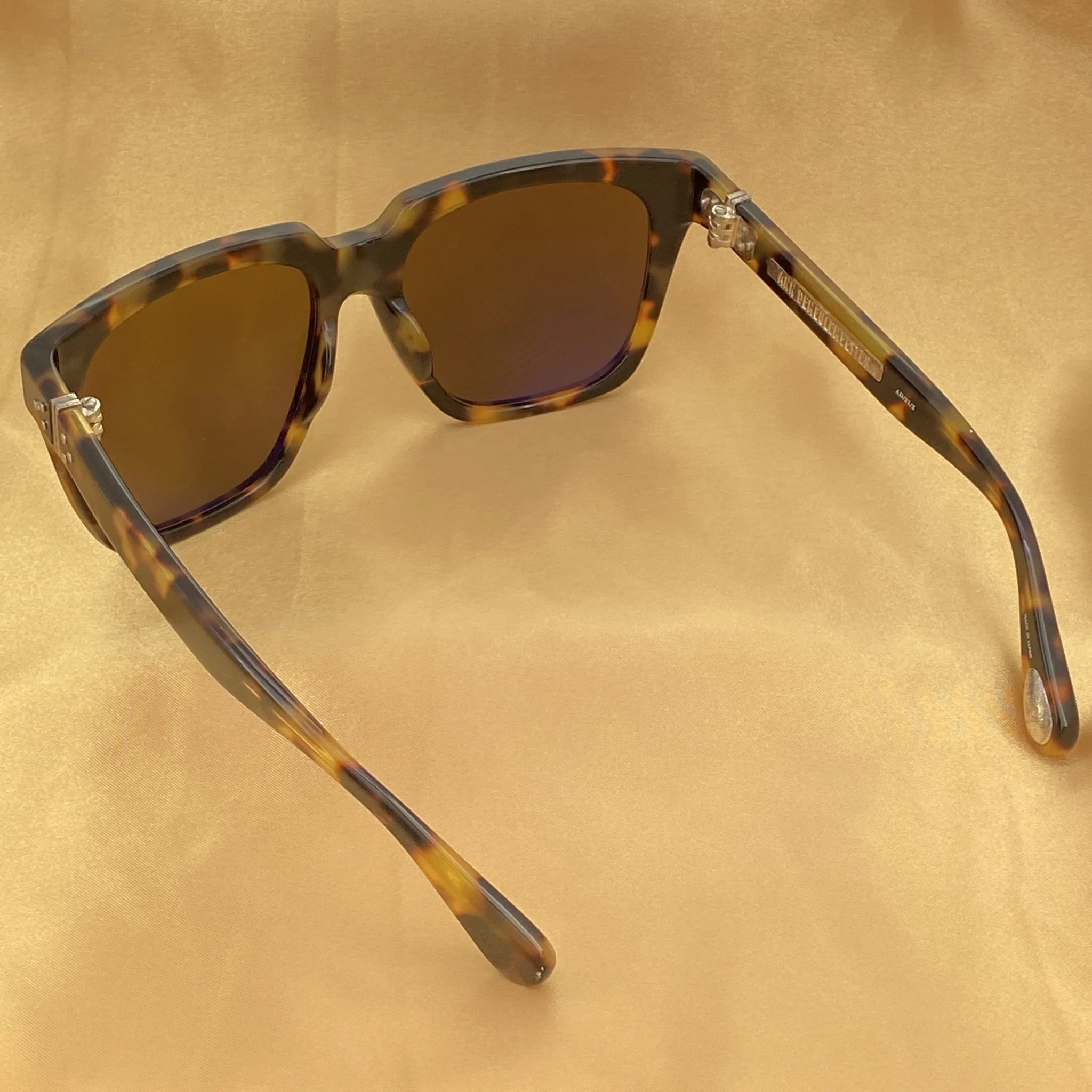 Ann Demeulemeester Sunglasses Oversized Tortoise Shell and Brown - Image 7