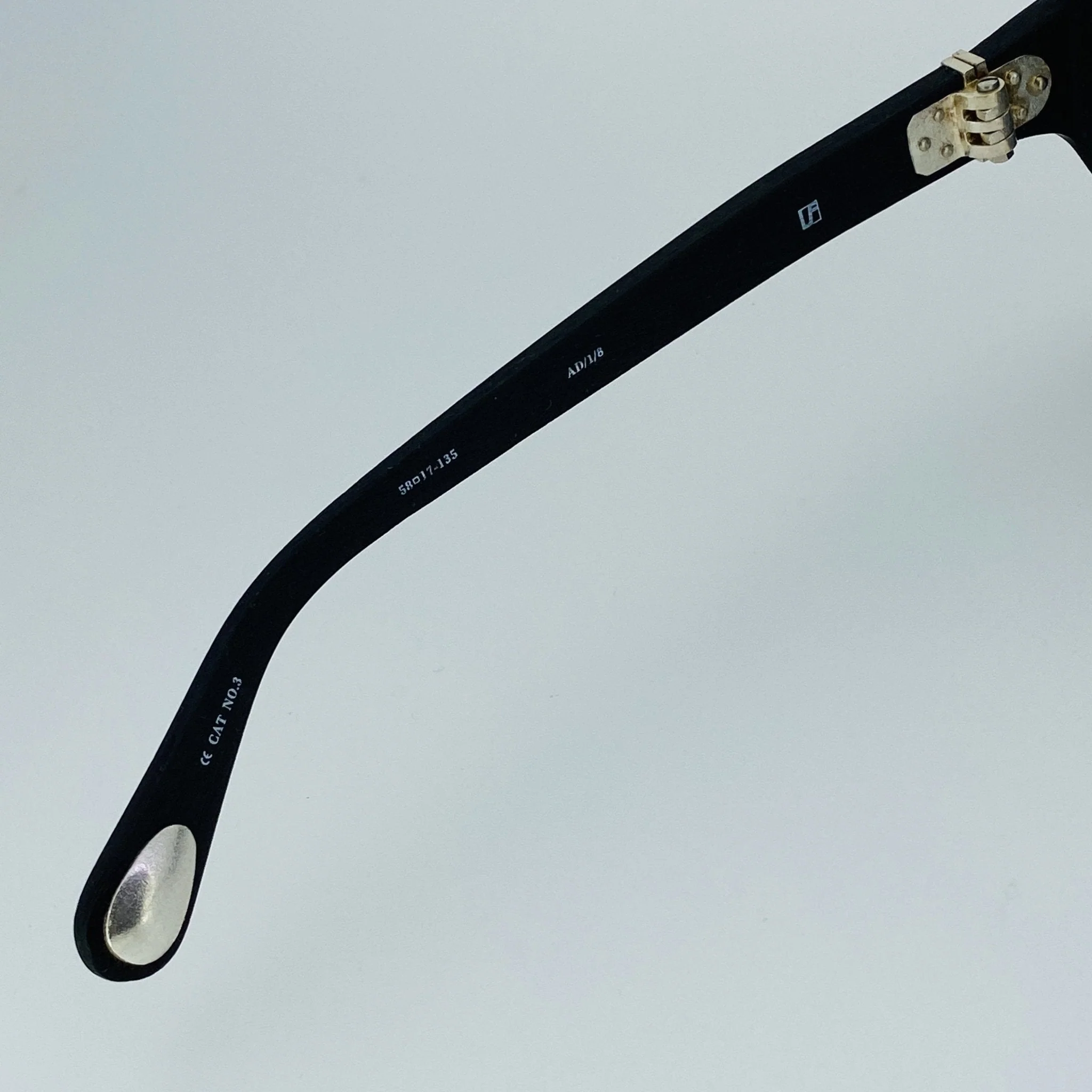 Ann Demeulemeester Men's Sunglasses Flat Top Black and Grey Mirror - Image 16