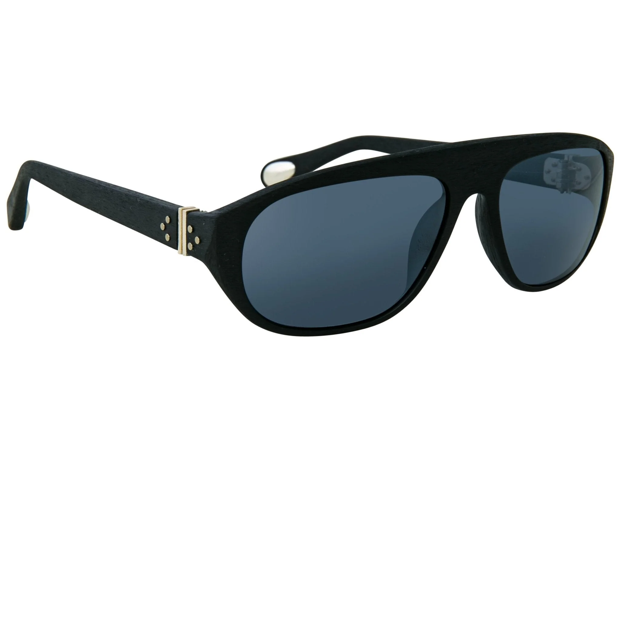 Ann Demeulemeester Men's Sunglasses Flat Top Black and Grey Mirror - Image 5