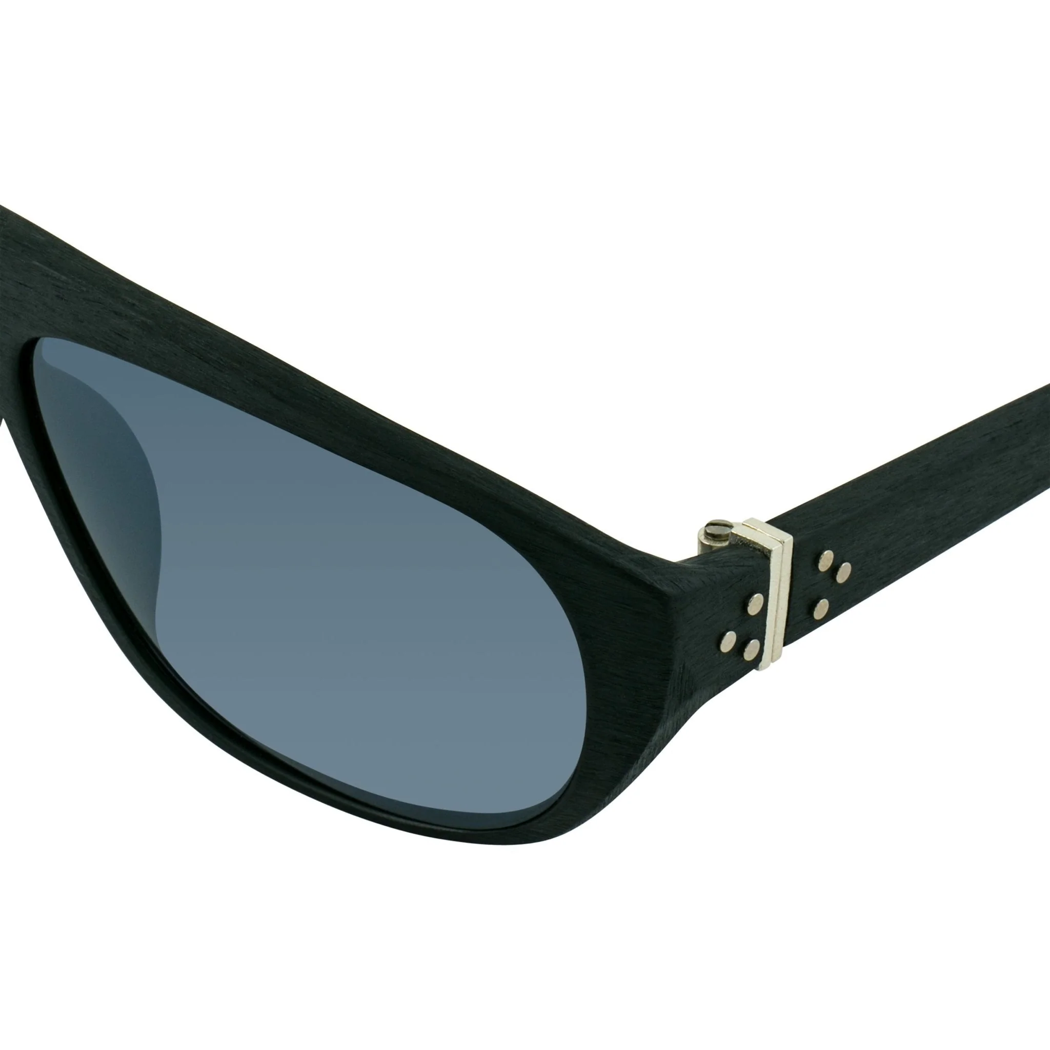 Ann Demeulemeester Men's Sunglasses Flat Top Black and Grey Mirror - Image 8