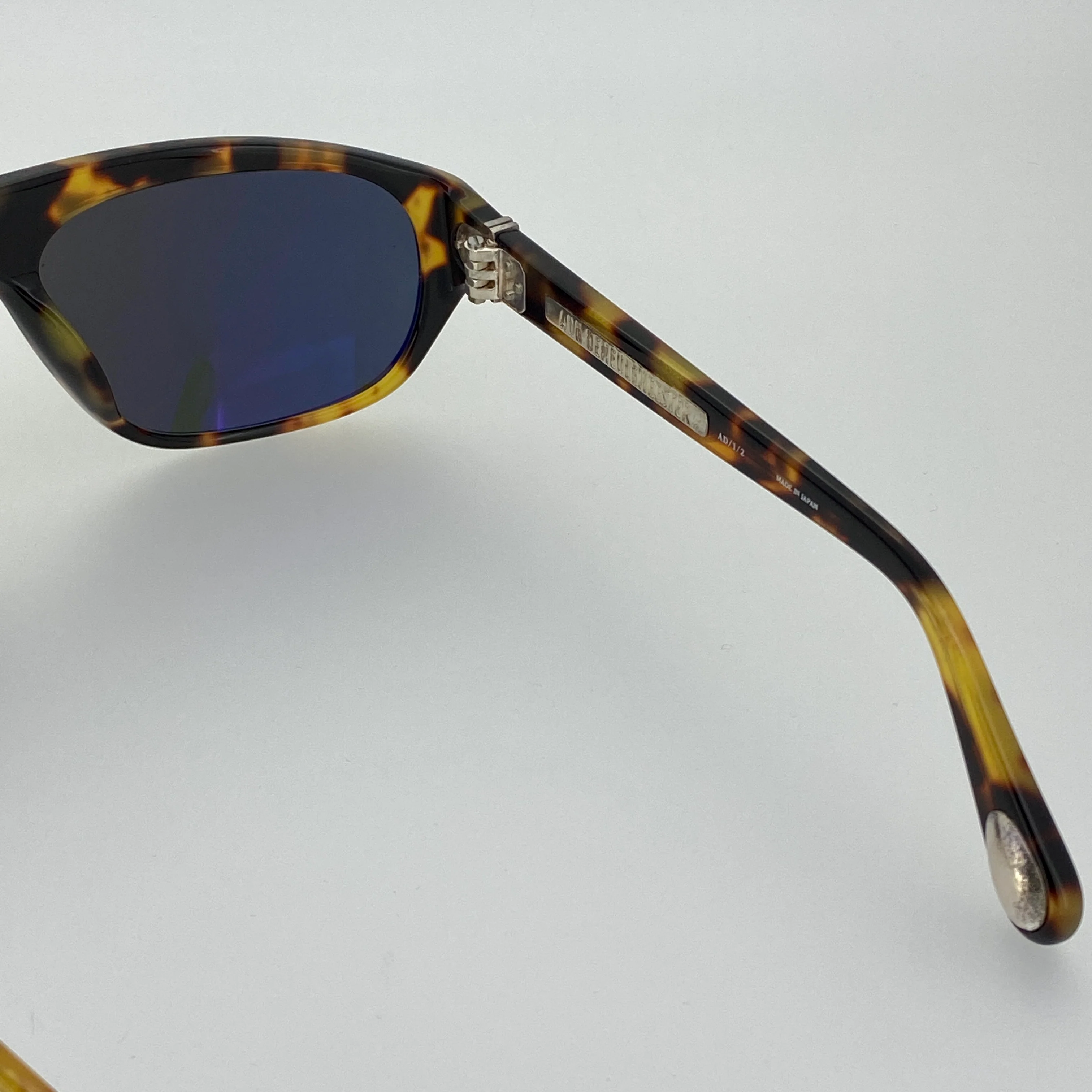 Ann Demeulemeester Men's Sunglasses Flat Top Tortoise Shell and Grey - Image 7