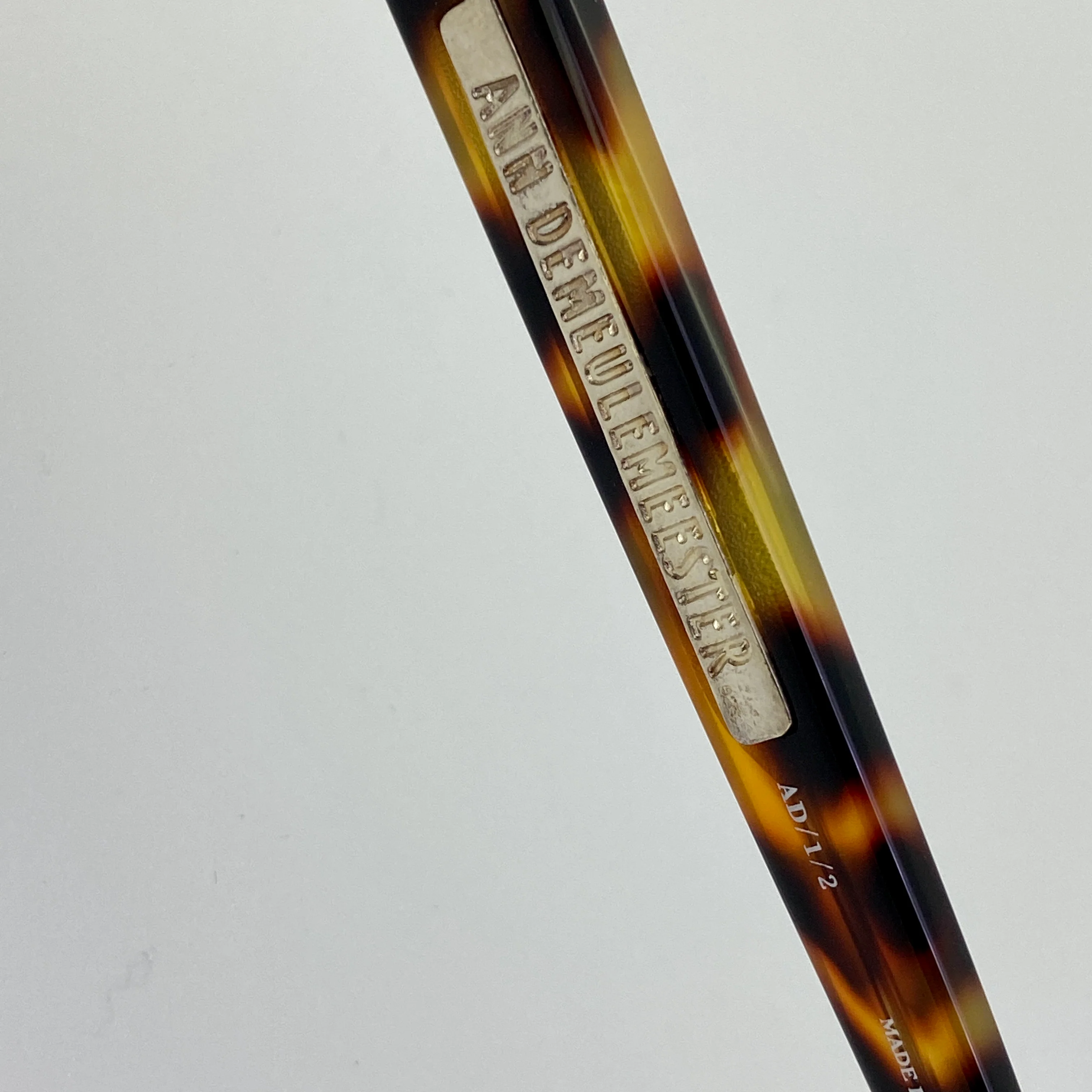 Ann Demeulemeester Men's Sunglasses Flat Top Tortoise Shell and Grey - Image 8