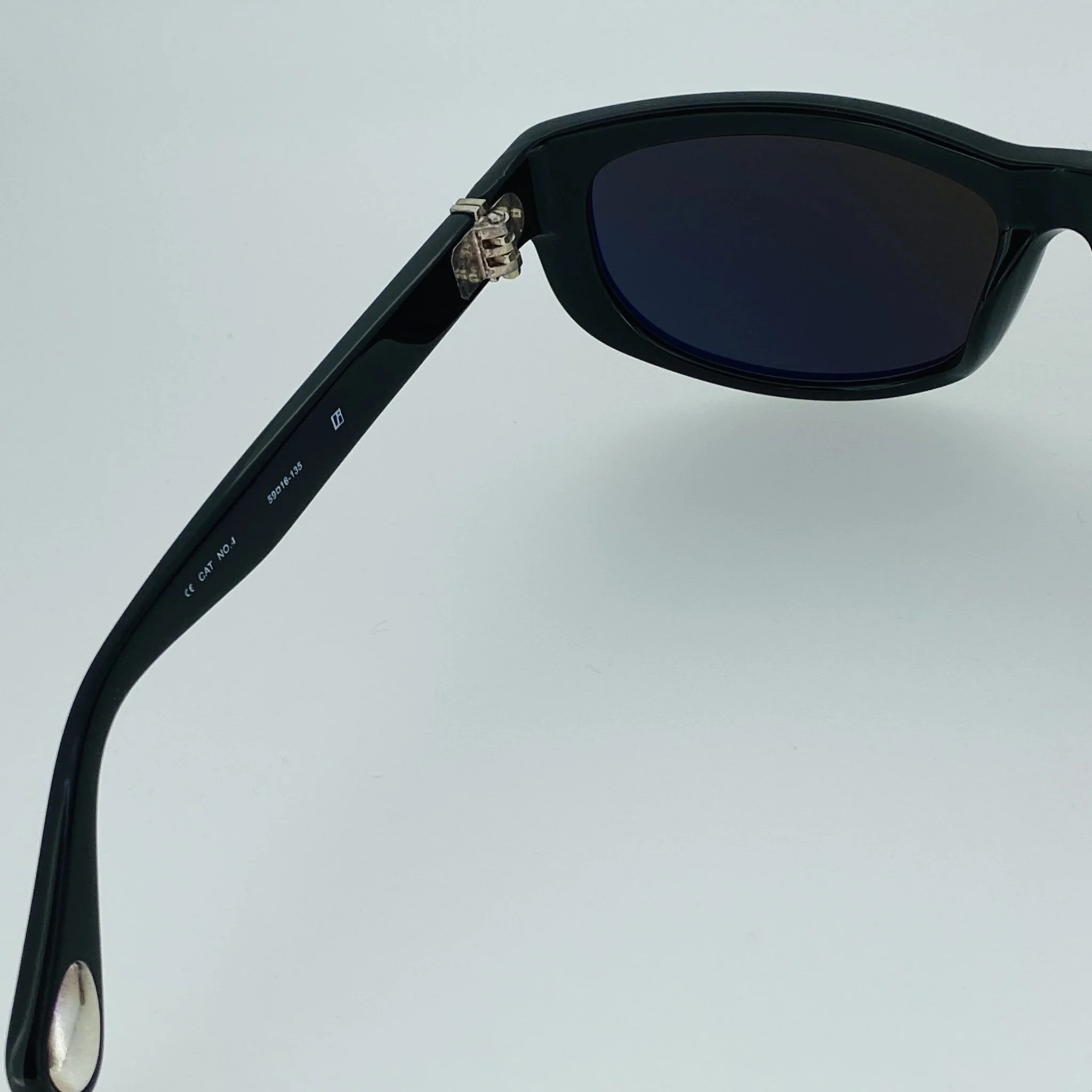 Ann Demeulemeester Sunglasses Cat Eye Black and Grey - Image 11