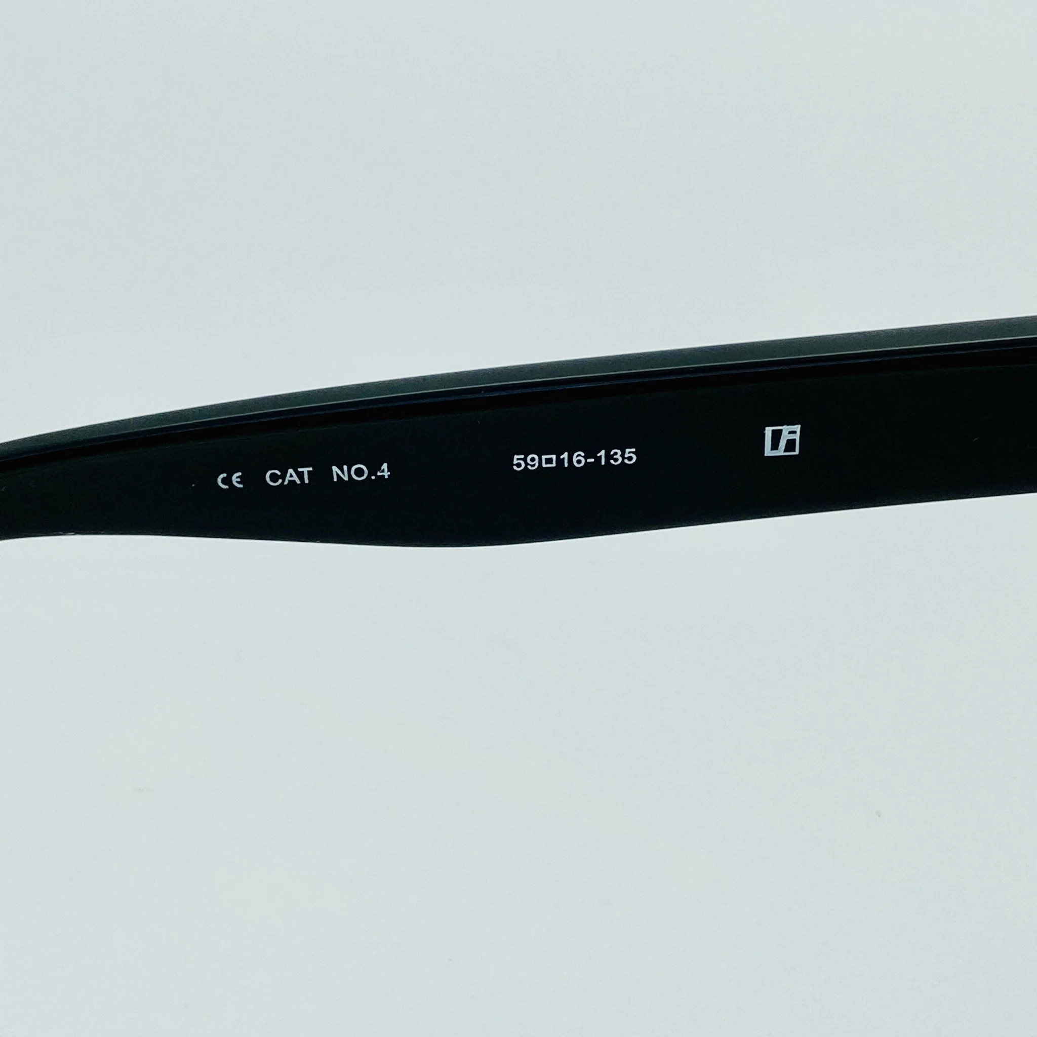 Ann Demeulemeester Sunglasses Cat Eye Black and Grey - Image 12