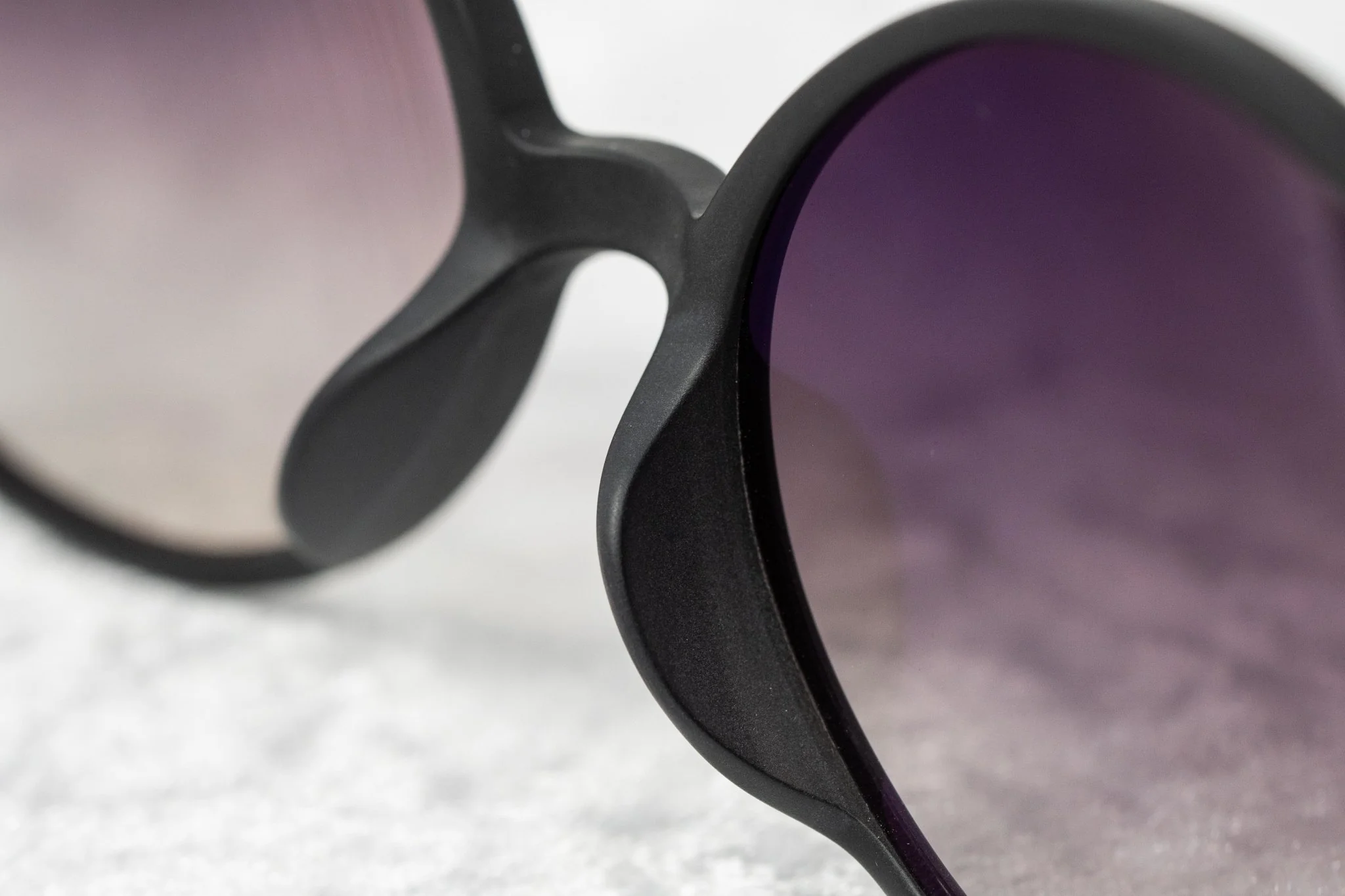 Ann Demeulemeester Unisex Sunglasses Oval Black and Grey - Image 10