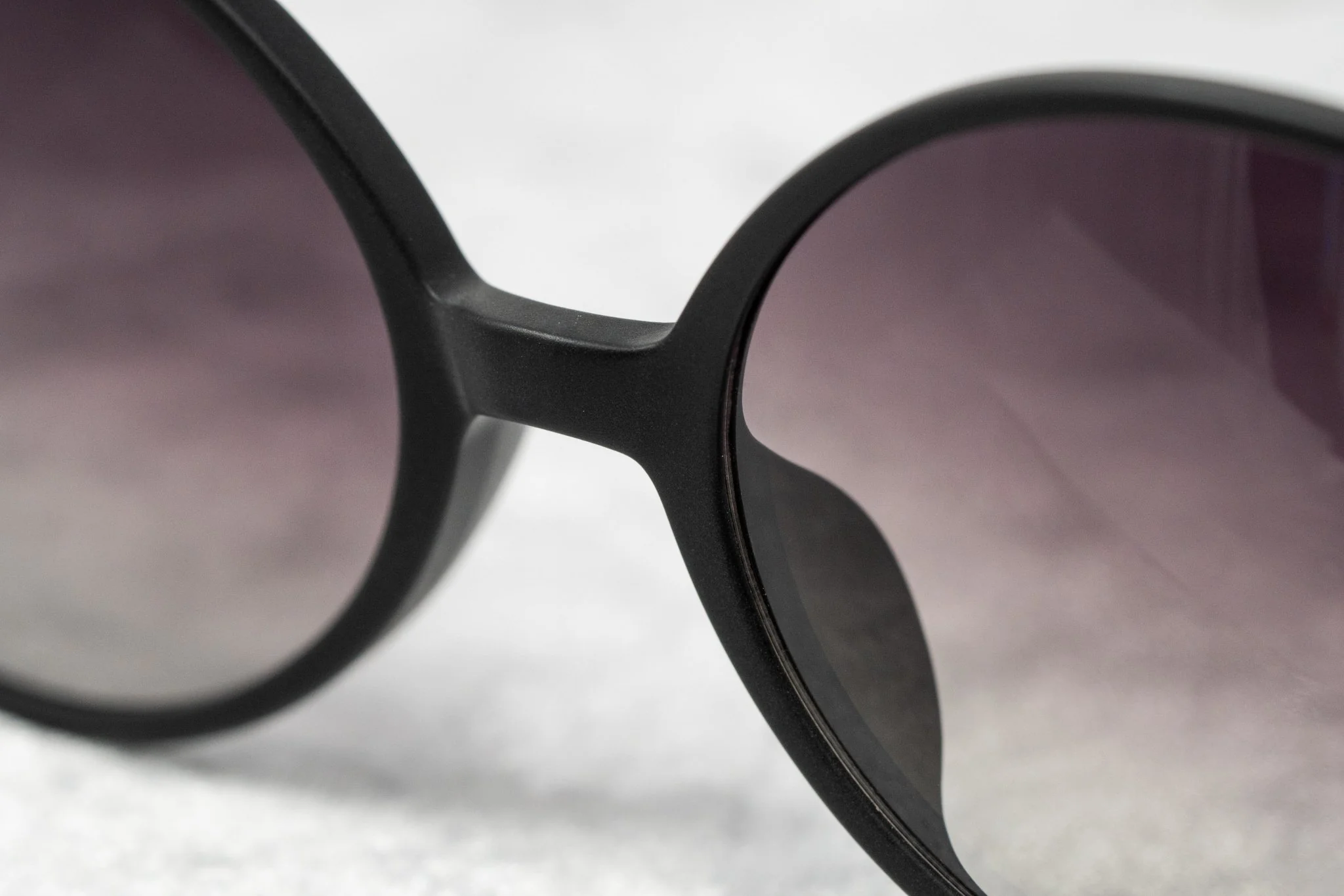 Ann Demeulemeester Unisex Sunglasses Oval Black and Grey - Image 5