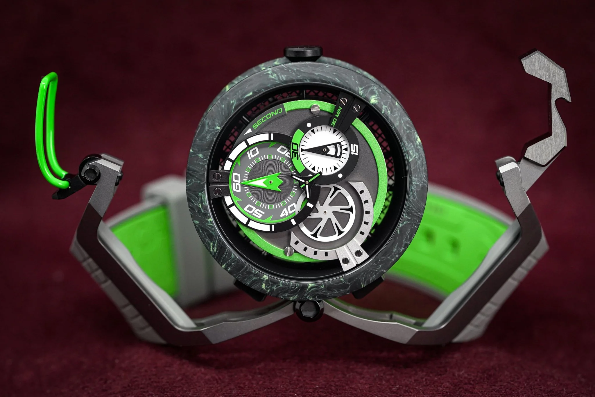 Mazzucato Reversible Monza Green Carbon - Image 12