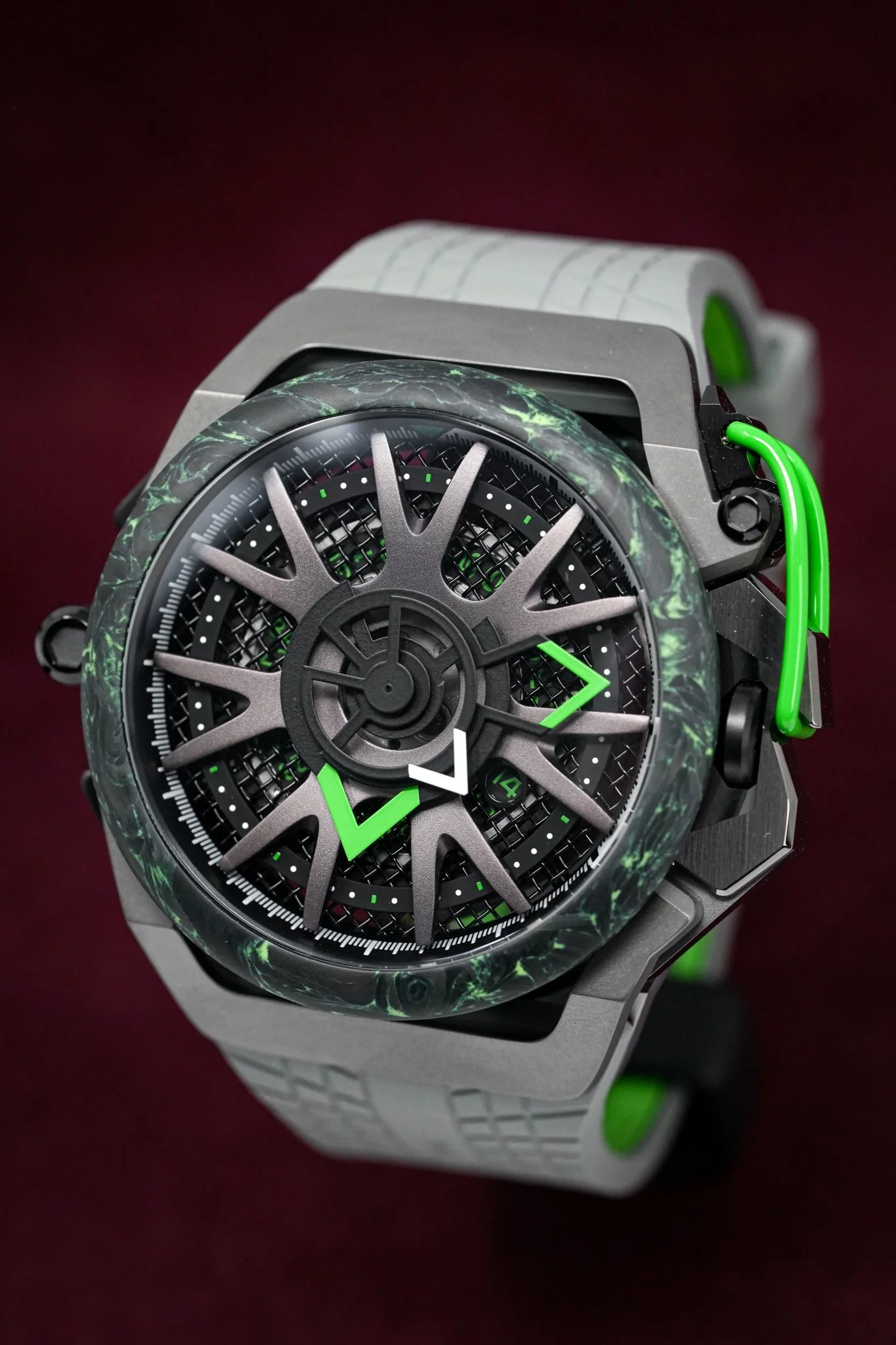 Mazzucato Reversible Monza Green Carbon - Image 21