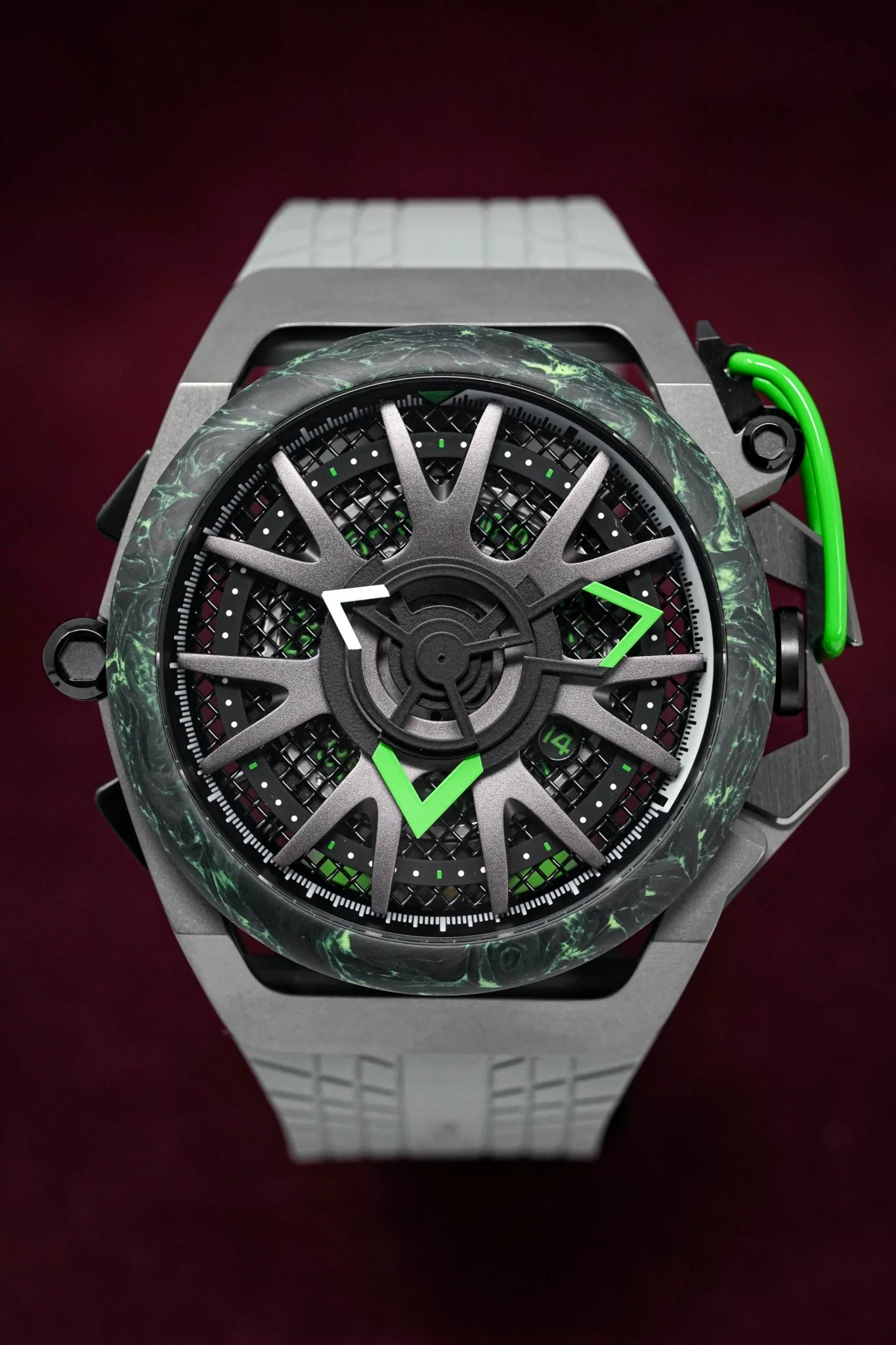 Mazzucato Reversible Monza Green Carbon - Image 3