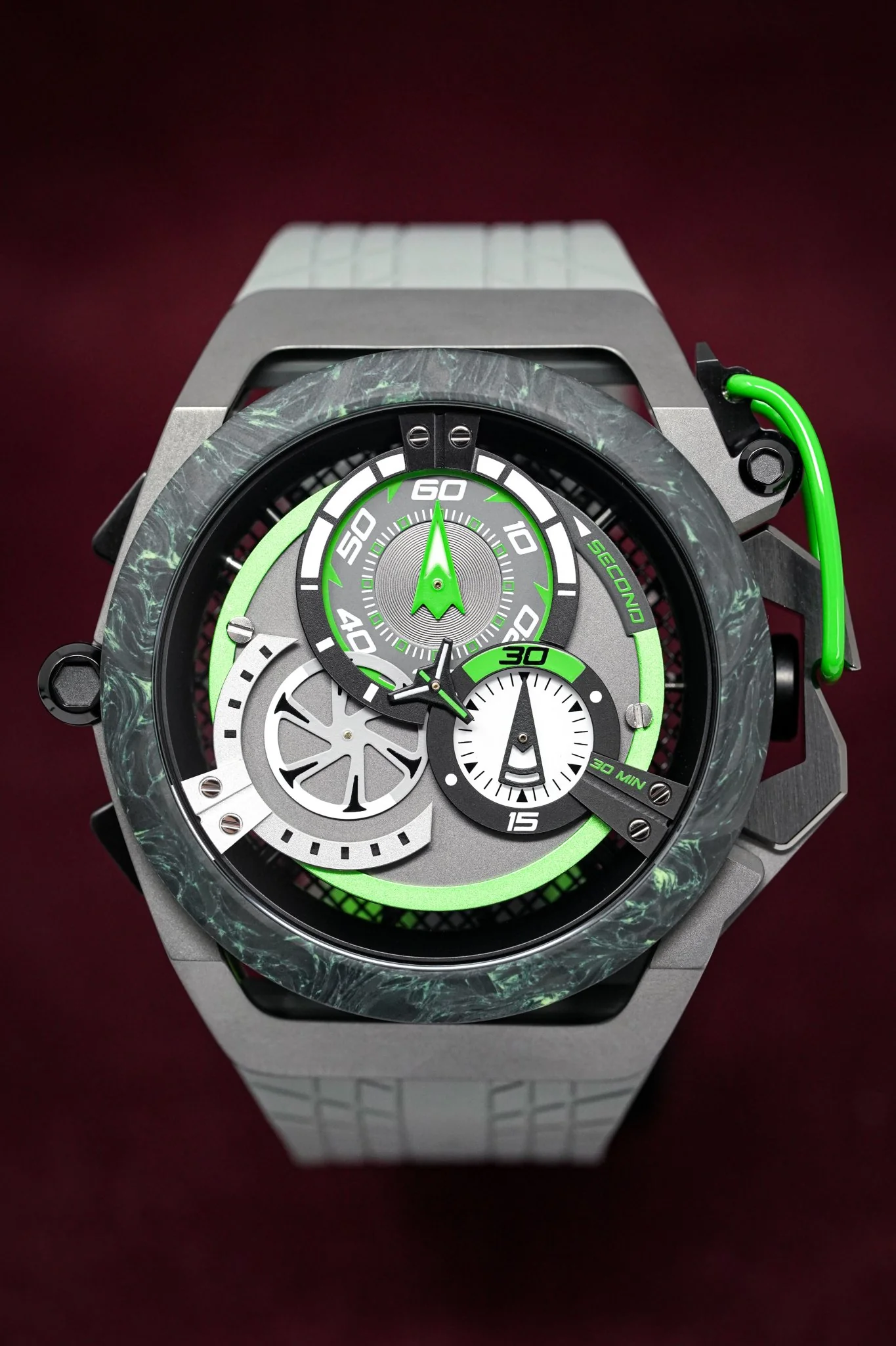Mazzucato Reversible Monza Green Carbon - Image 4