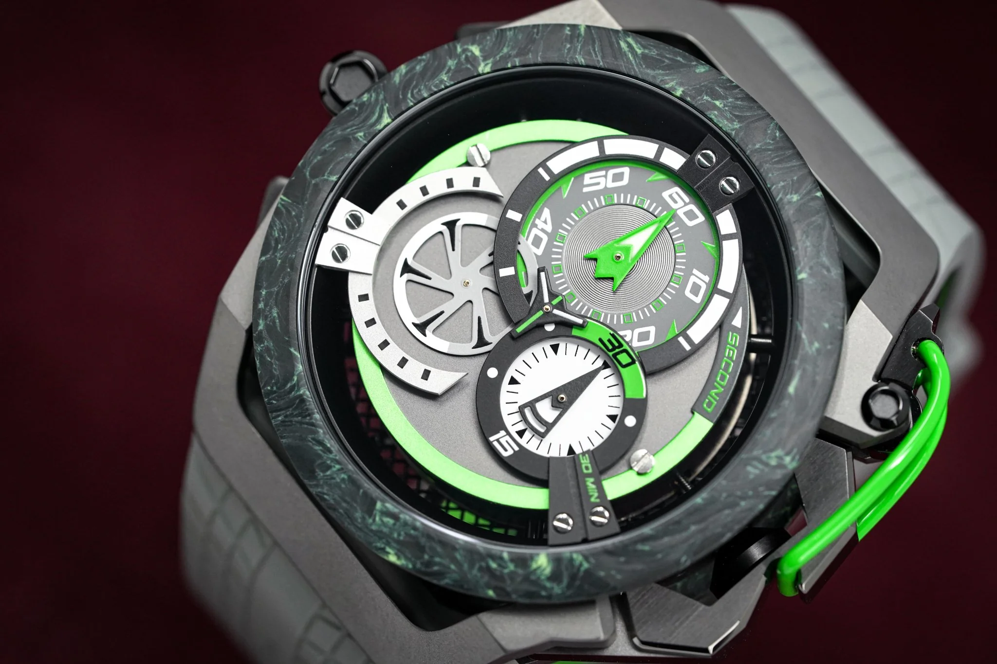 Mazzucato Reversible Monza Green Carbon - Image 6