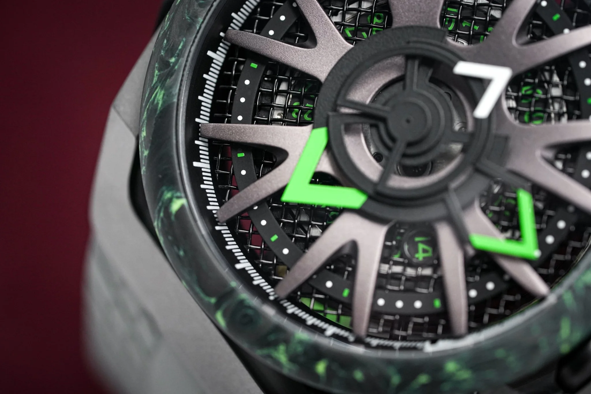 Mazzucato Reversible Monza Green Carbon - Image 7