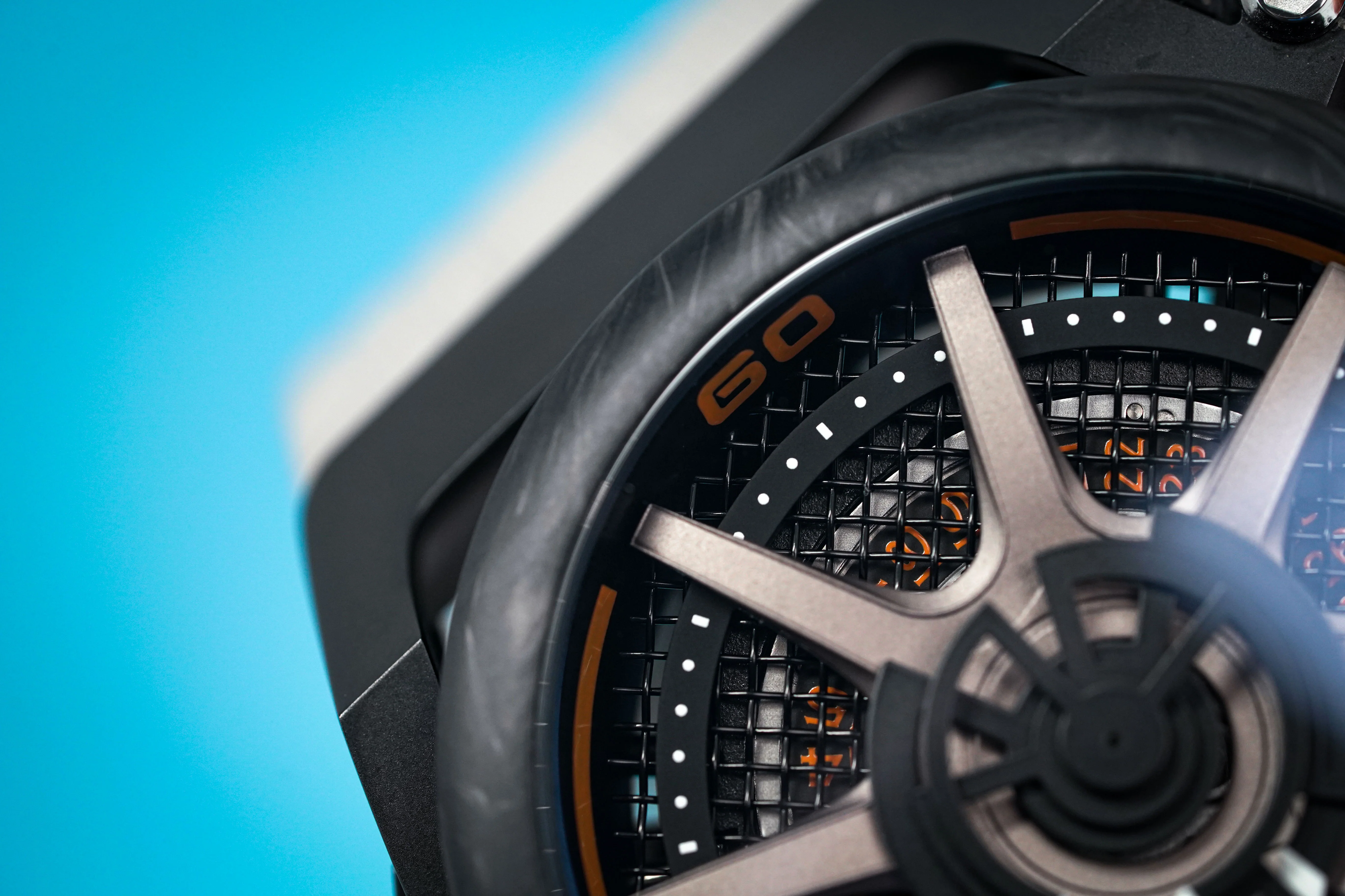 Mazzucato Reversible Watch Monza Orange Carbon - Image 10