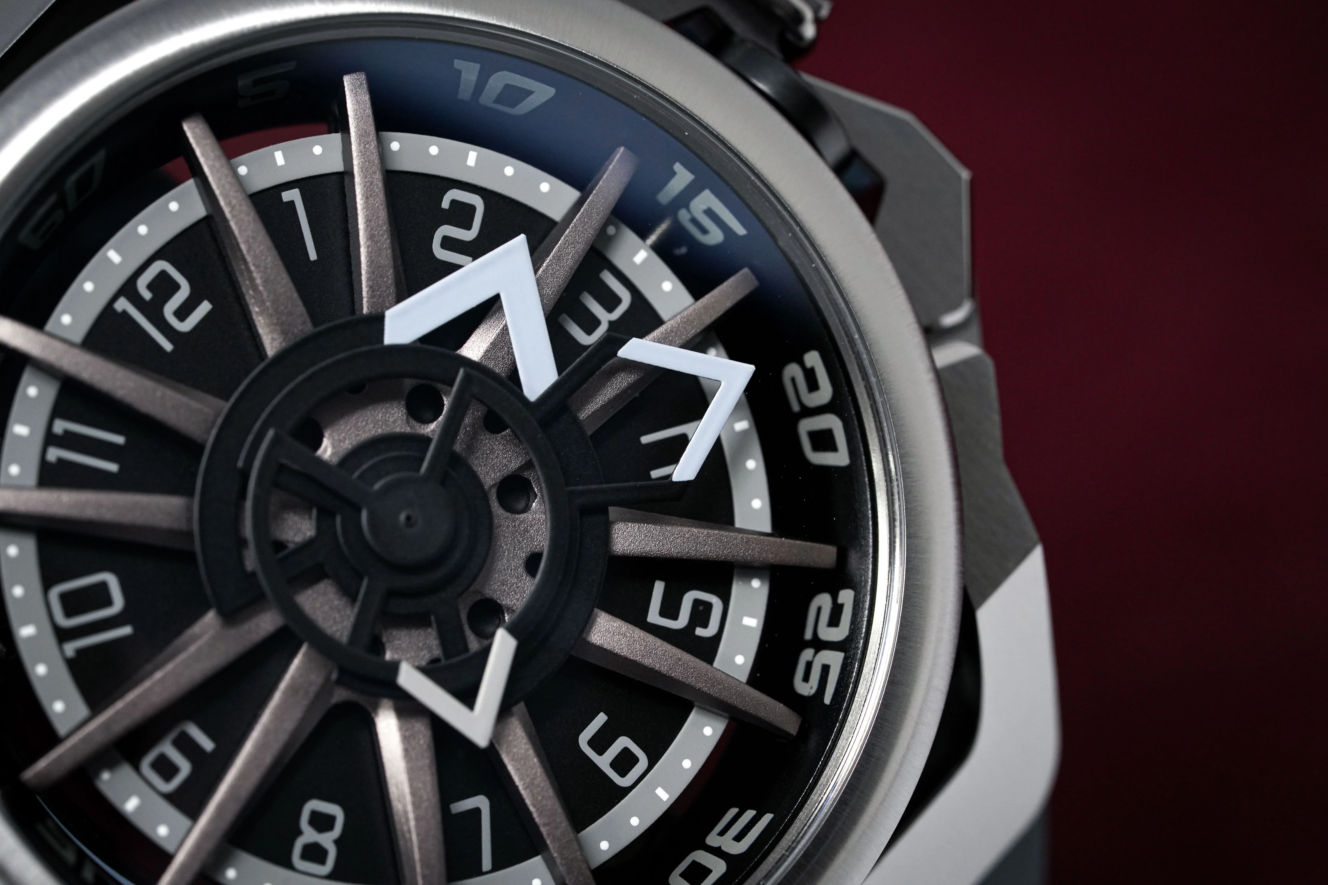 Mazzucato Reversible Watch RIM Dark Grey - Image 11