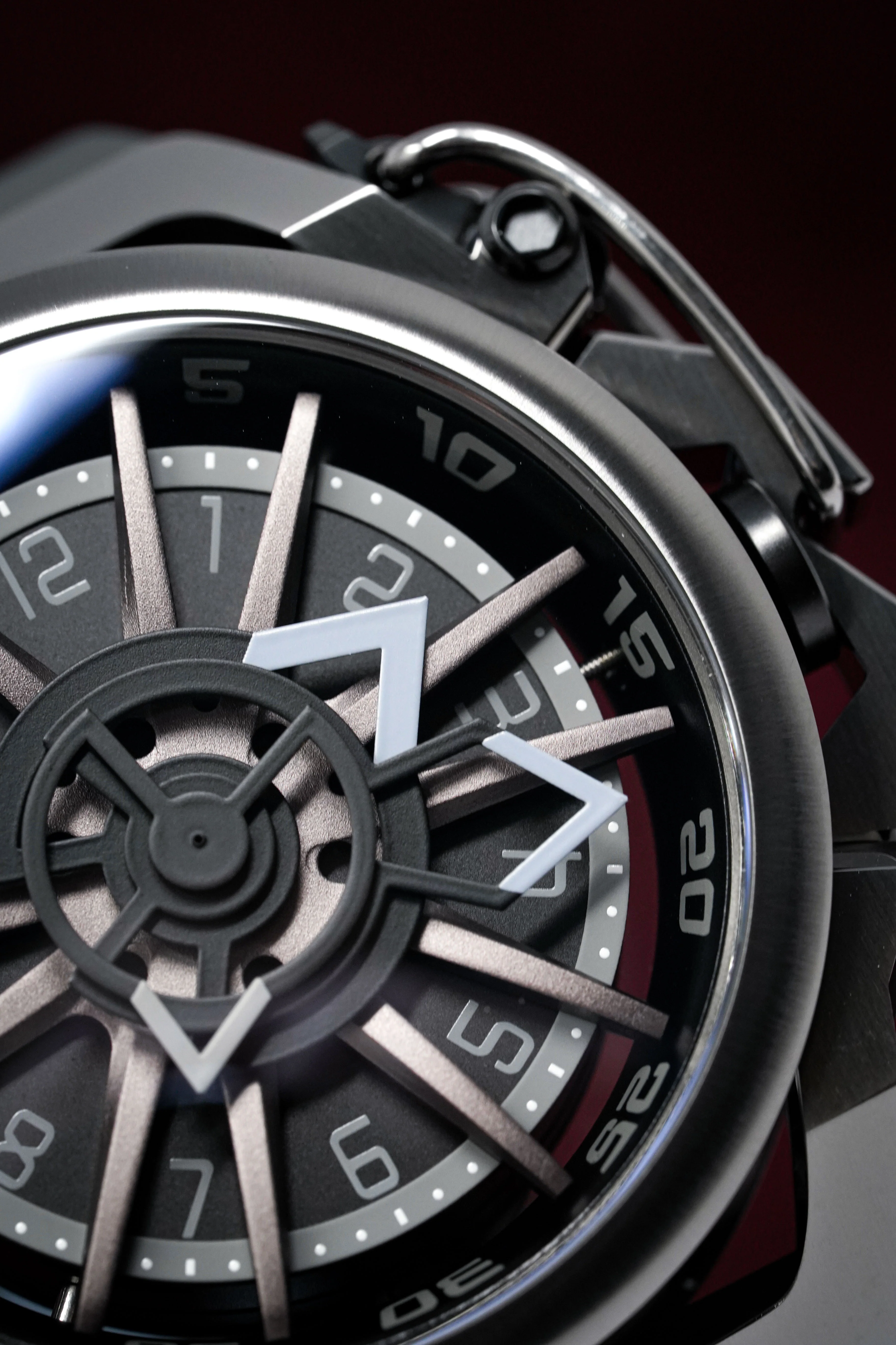 Mazzucato Reversible Watch RIM Dark Grey - Image 16