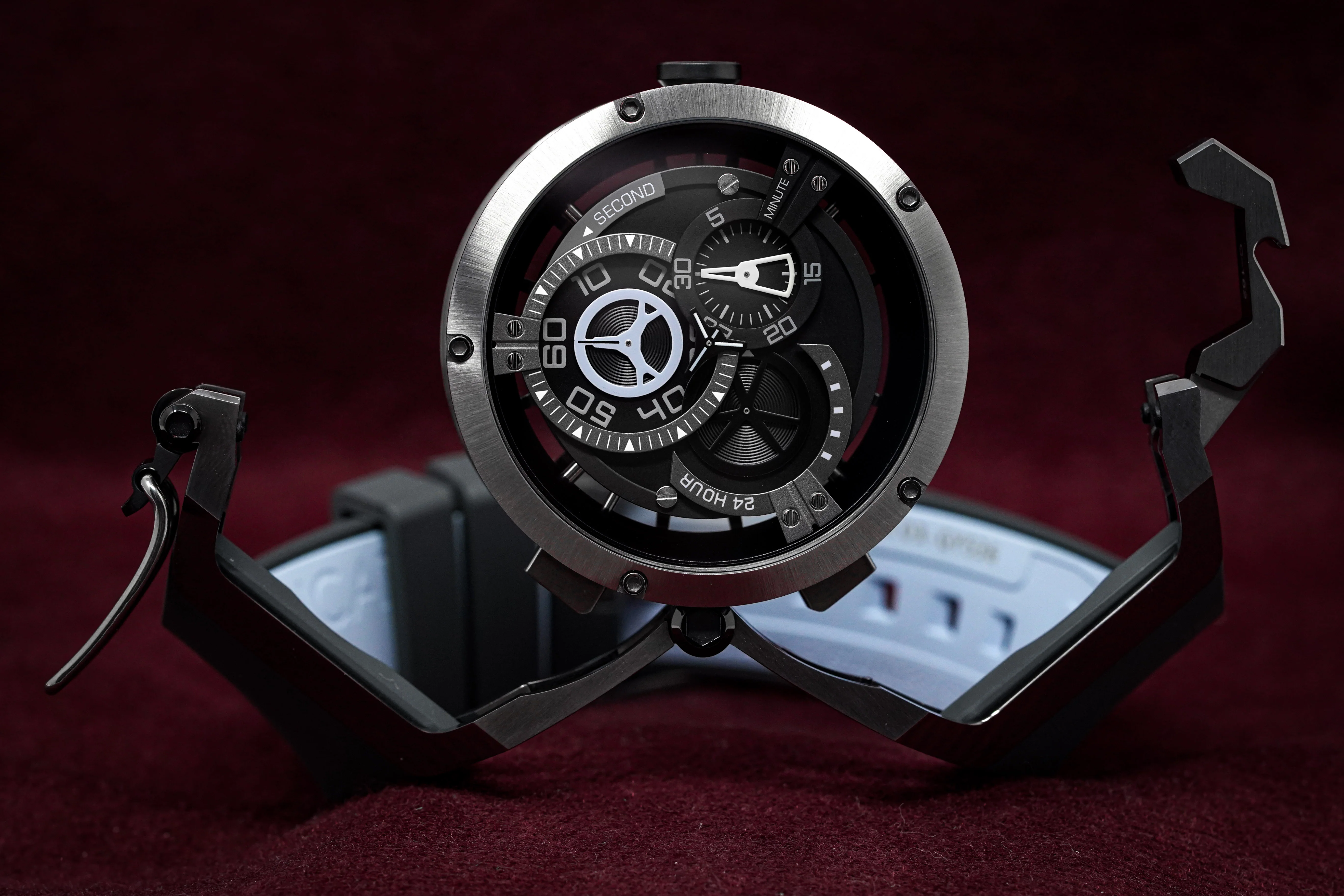 Mazzucato Reversible Watch RIM Dark Grey - Image 3