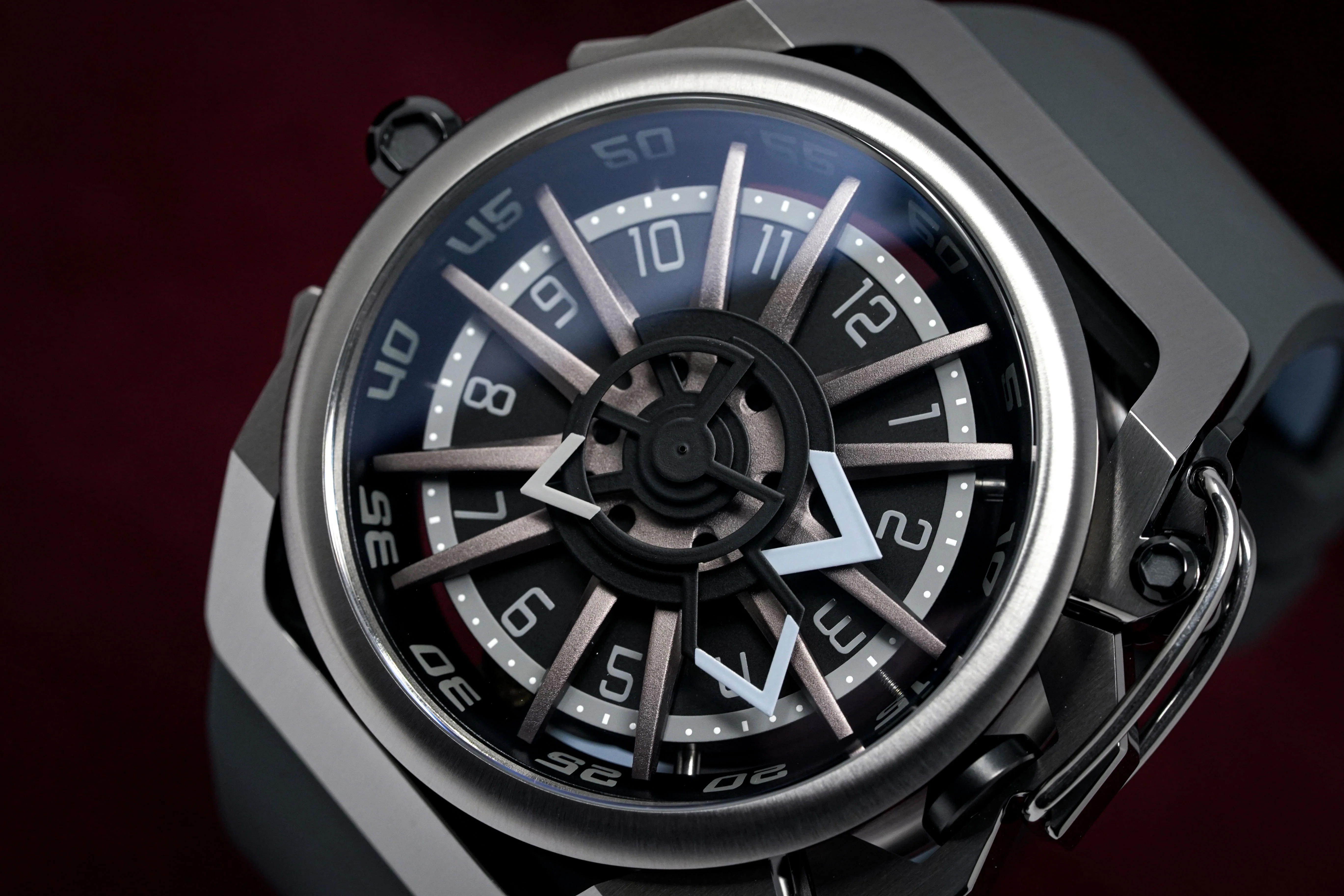 Mazzucato Reversible Watch RIM Dark Grey - Image 8