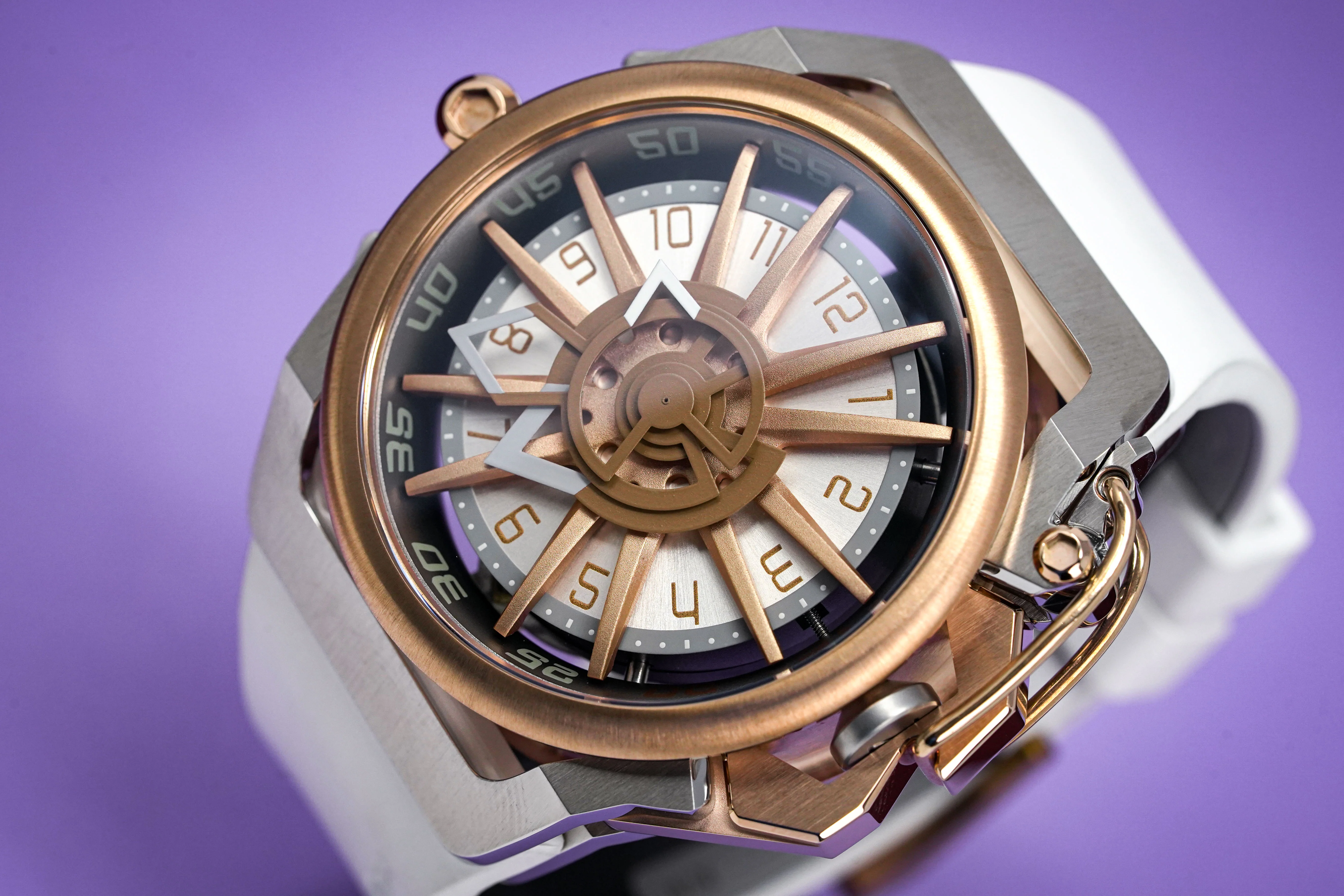 Mazzucato Reversible RIM White Rose Gold - Image 10