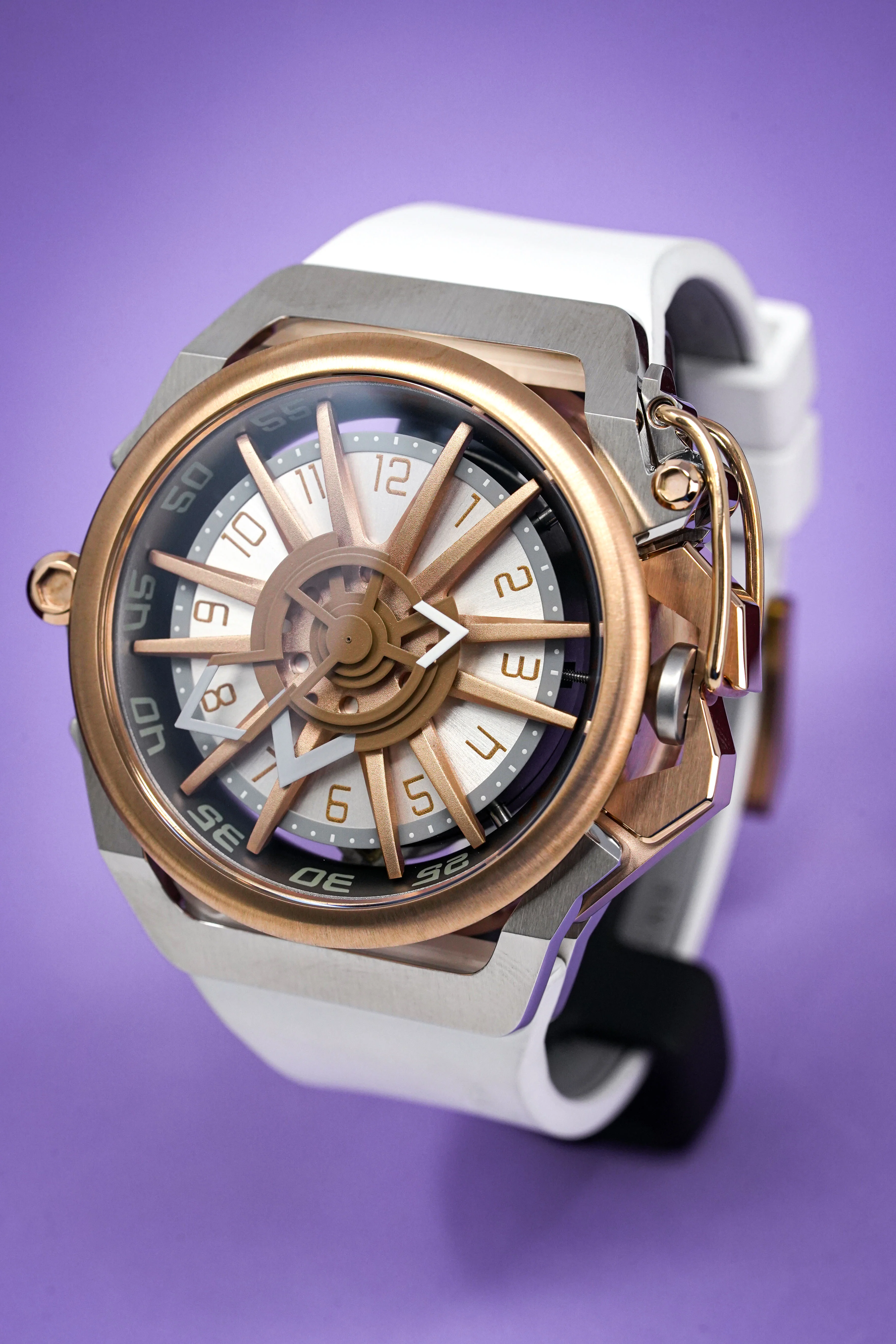Mazzucato Reversible RIM White Rose Gold - Image 11