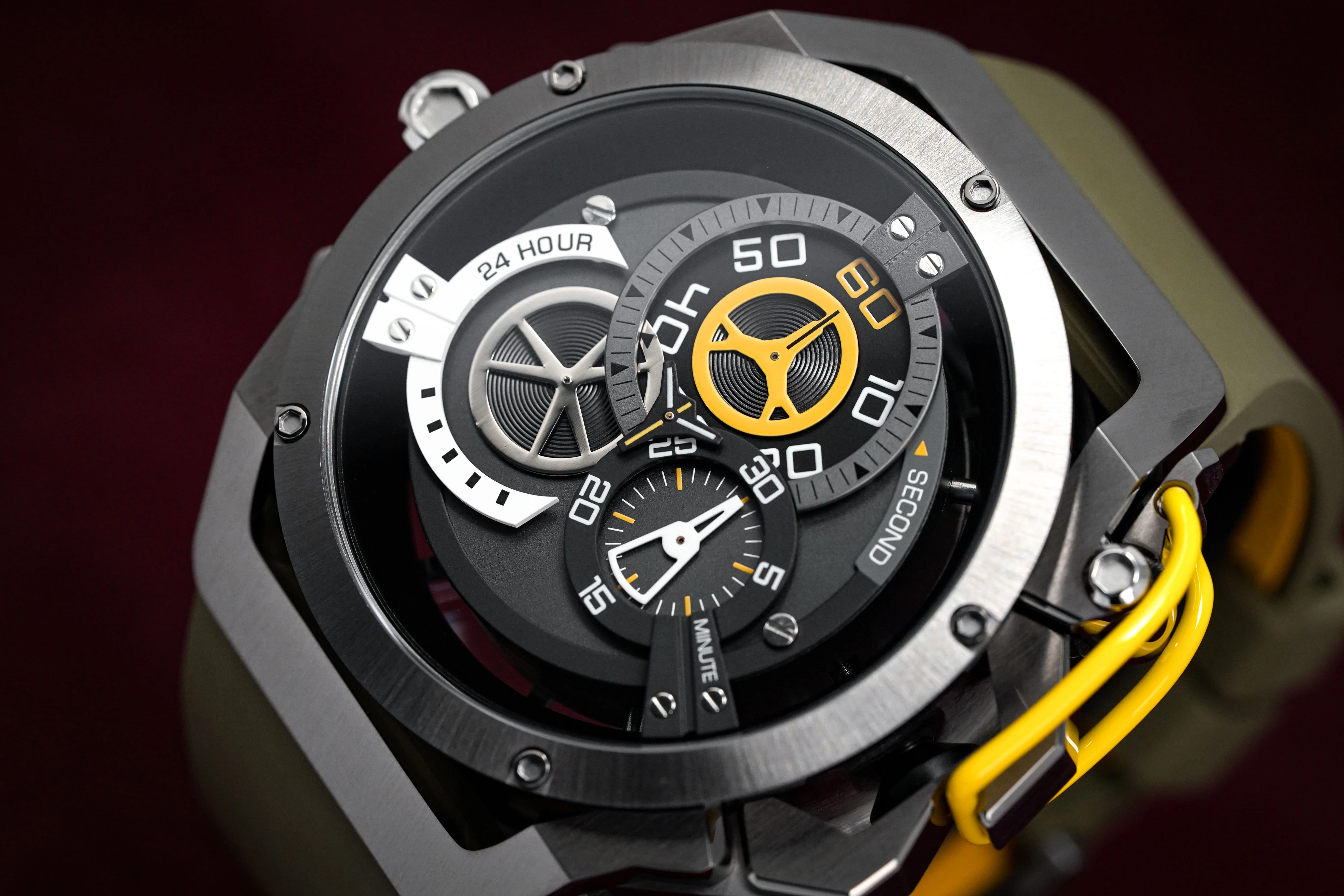 Mazzucato Reversible Watch RIM Khaki - Image 17