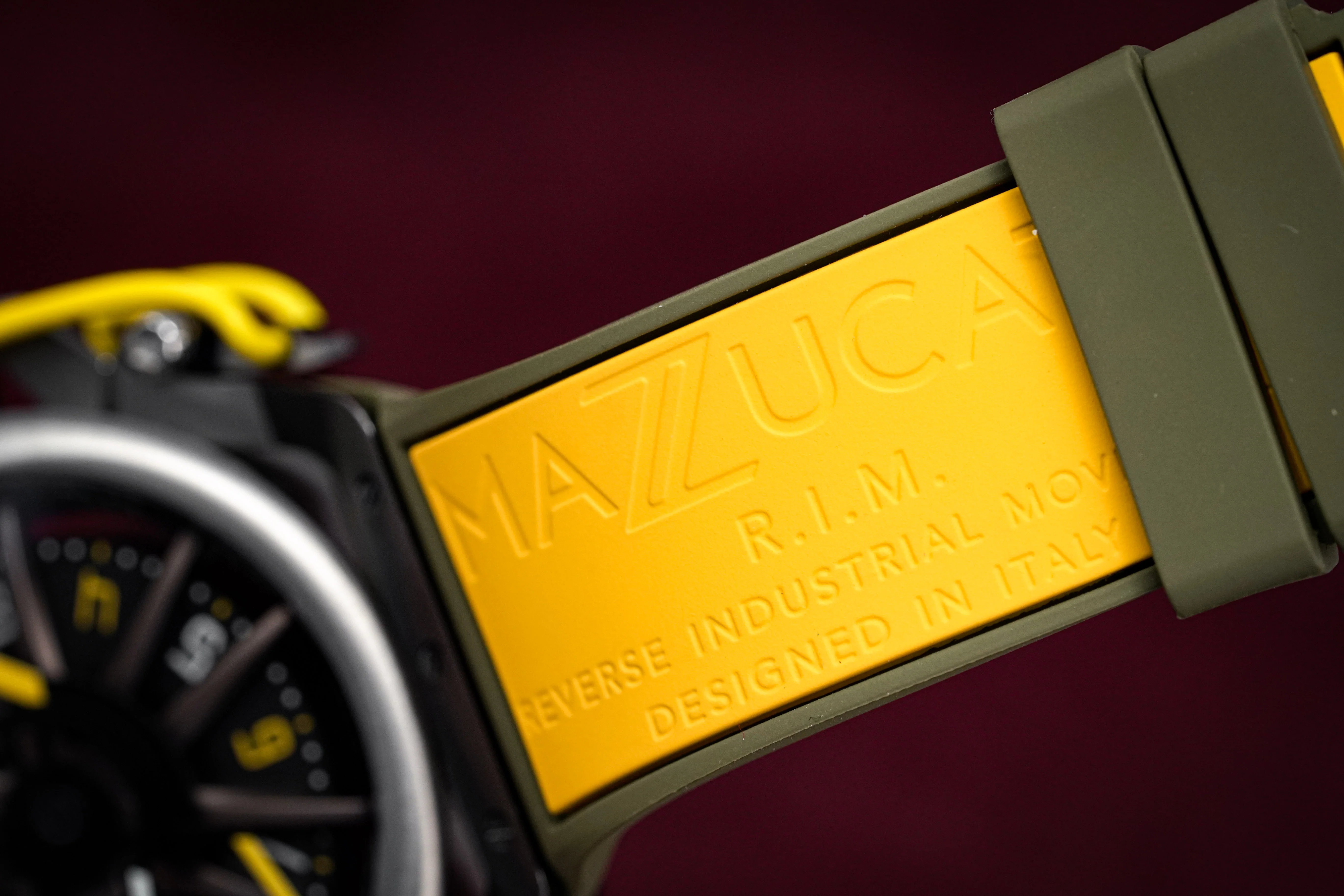 Mazzucato Reversible Watch RIM Khaki - Image 23