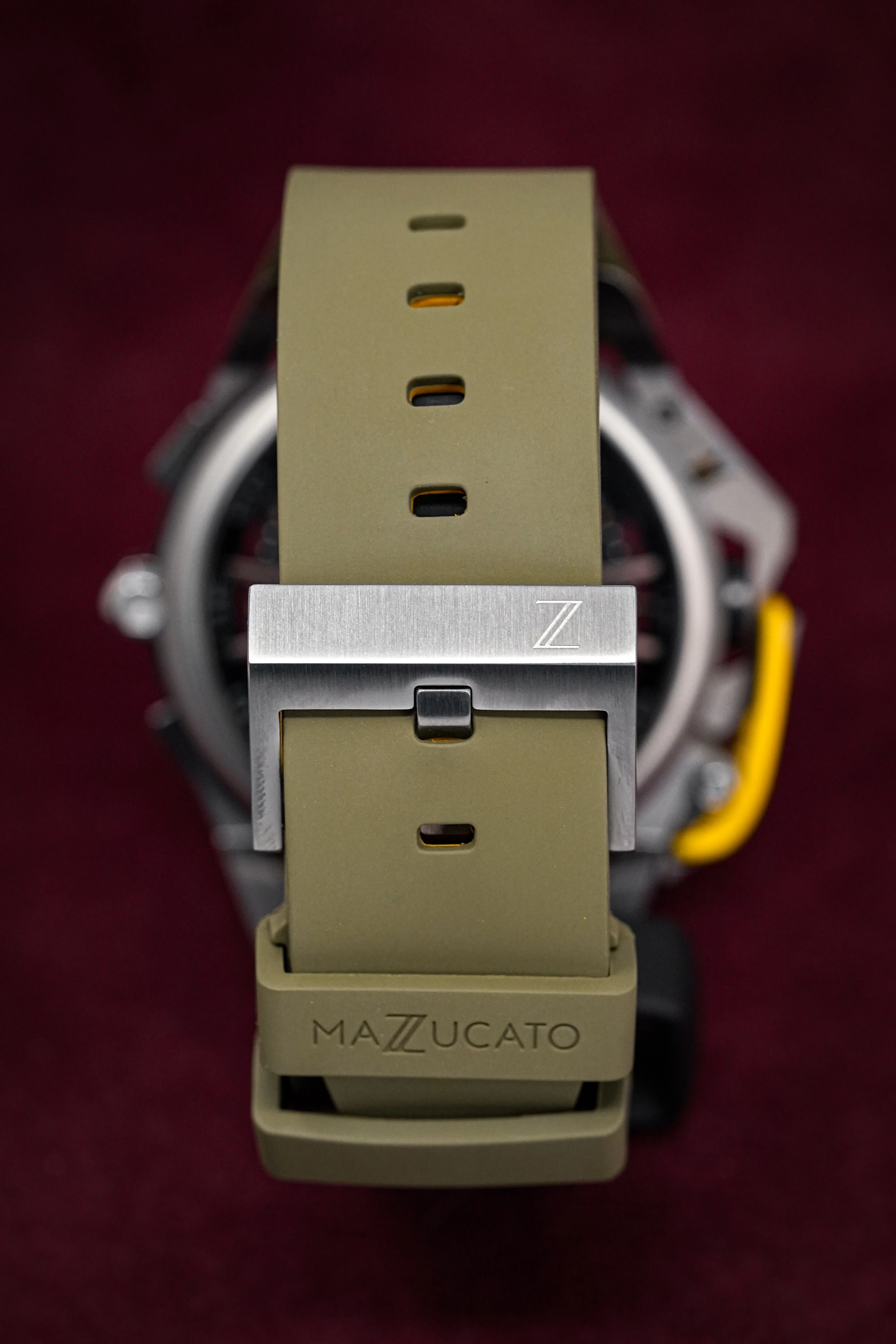 Mazzucato Reversible Watch RIM Khaki - Image 4