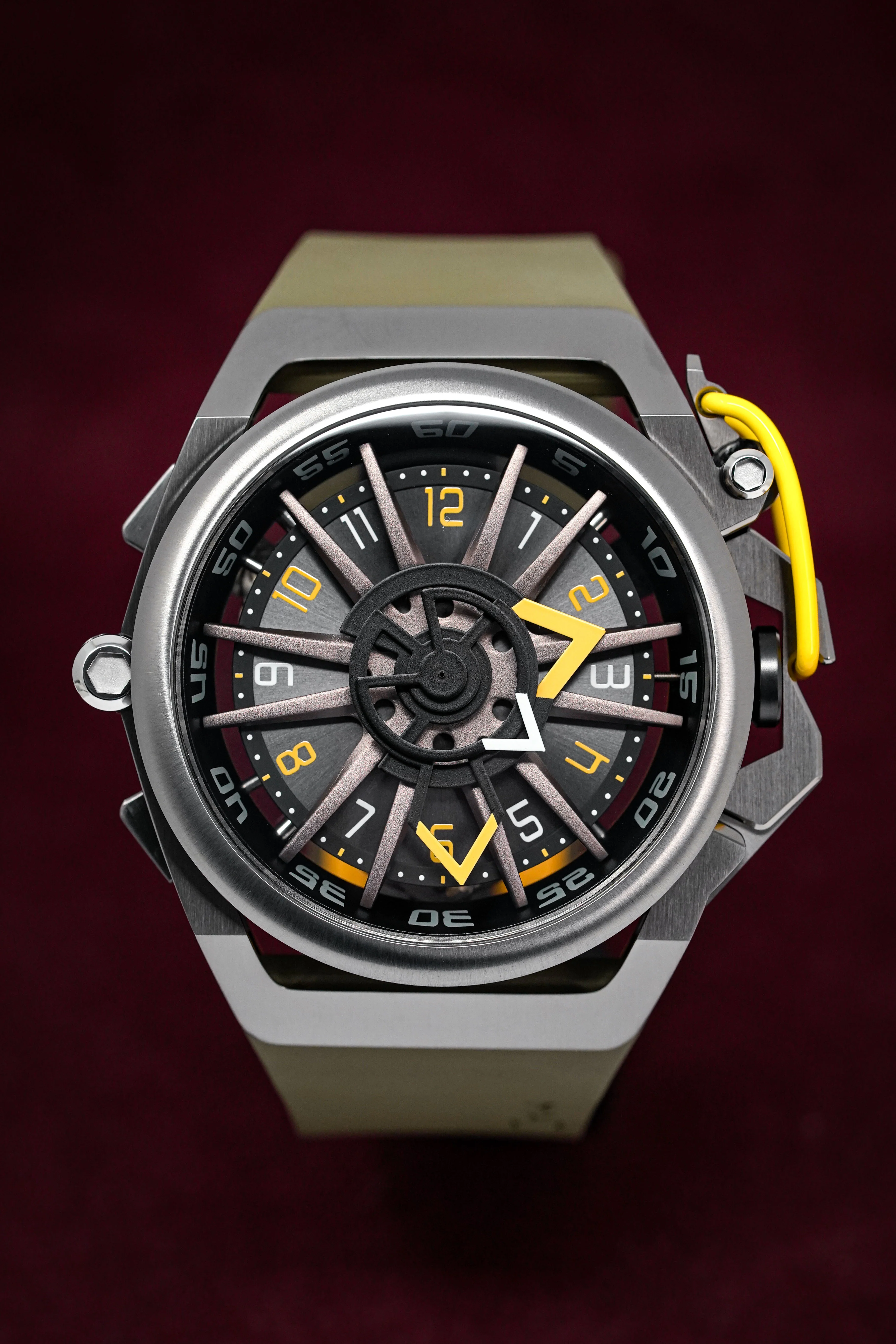 Mazzucato Reversible Watch RIM Khaki - Image 7