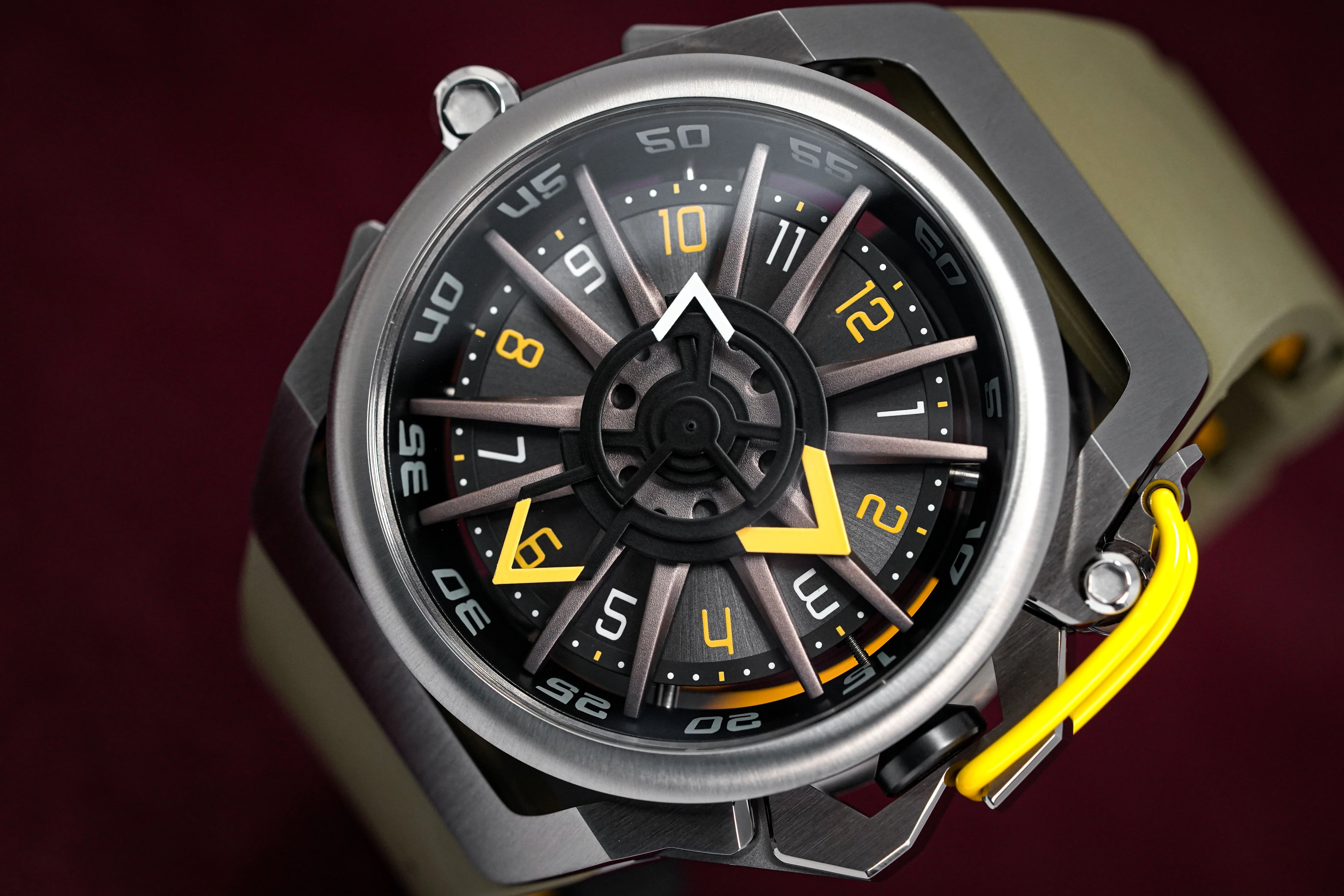 Mazzucato Reversible Watch RIM Khaki - Image 8