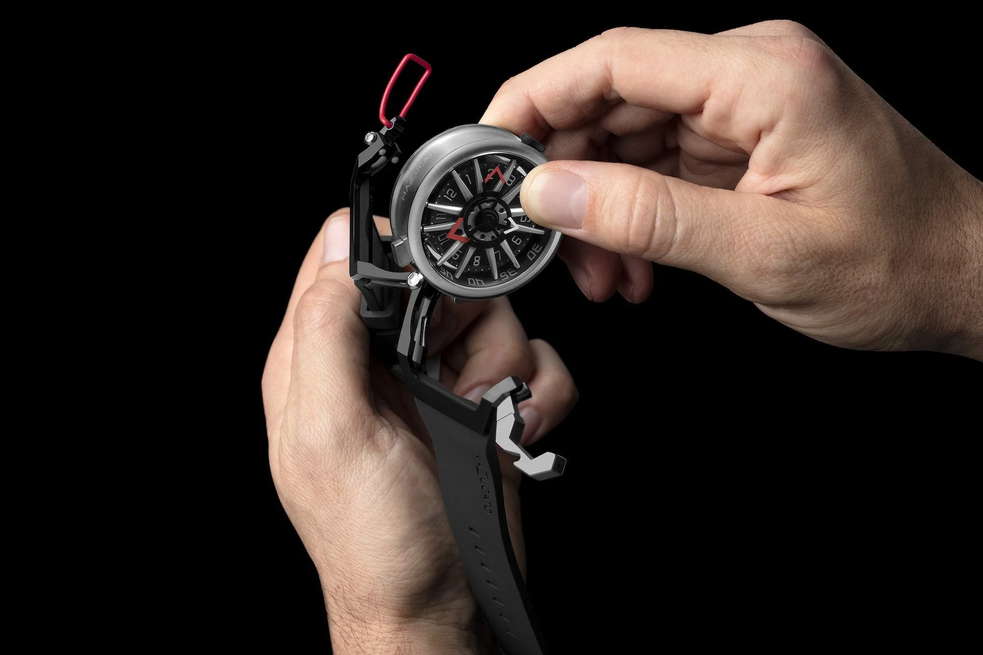 Mazzucato Reversible Watch RIM Black - Image 11