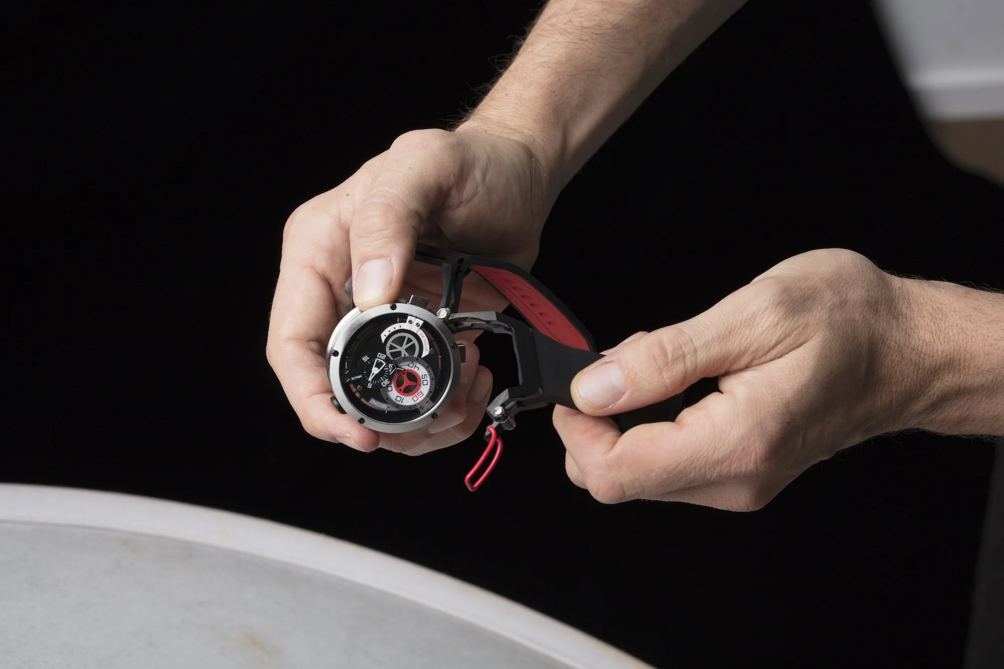 Mazzucato Reversible Watch RIM Black - Image 8