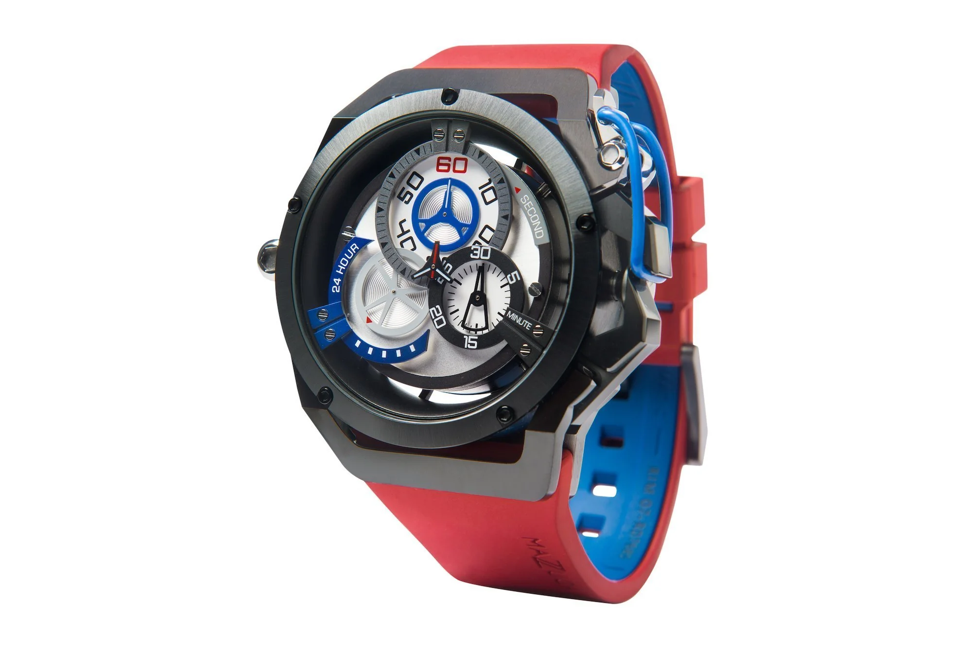 Mazzucato Reversible Watch RIM Red - Image 10
