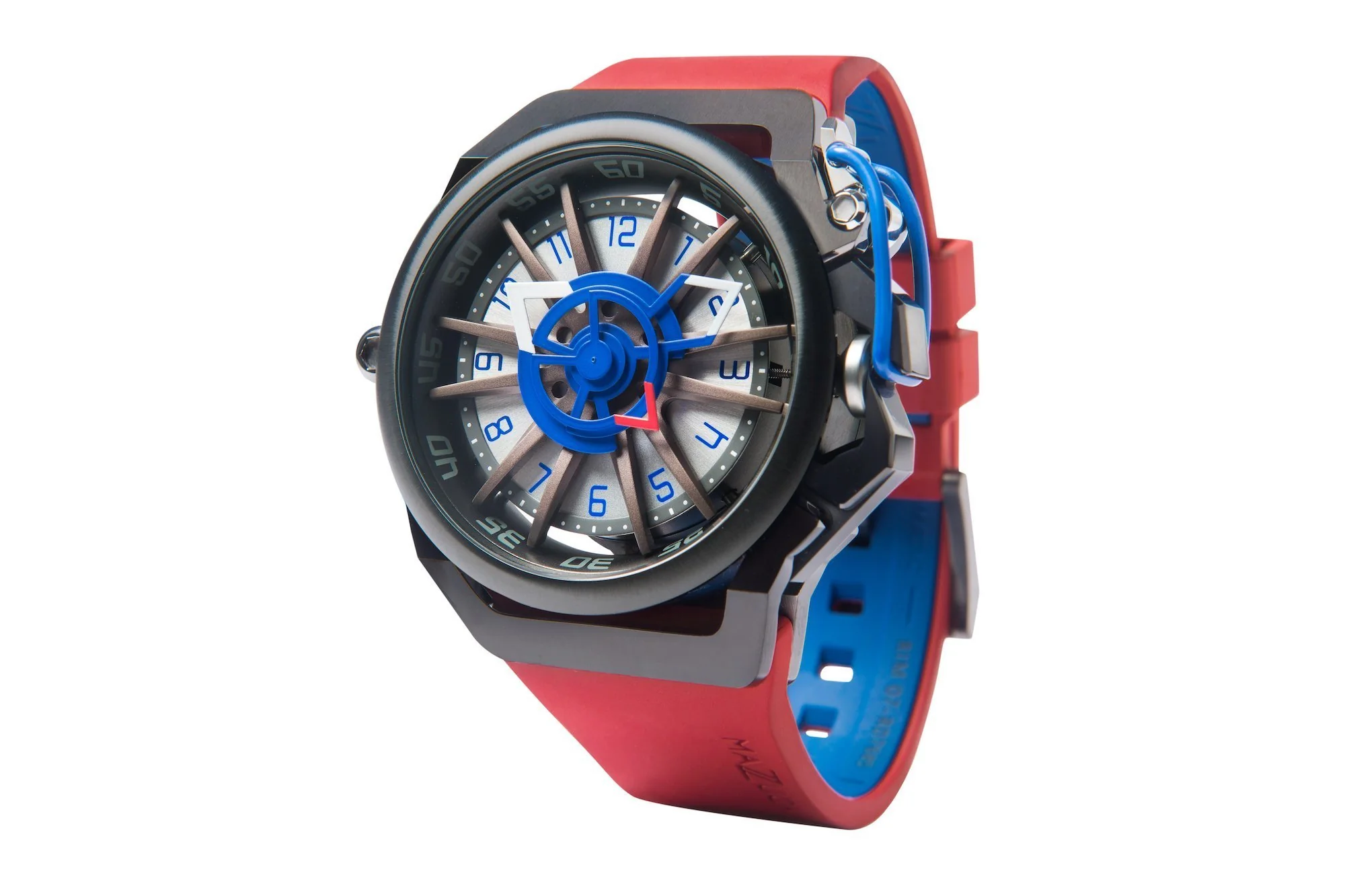 Mazzucato Reversible Watch RIM Red - Image 11