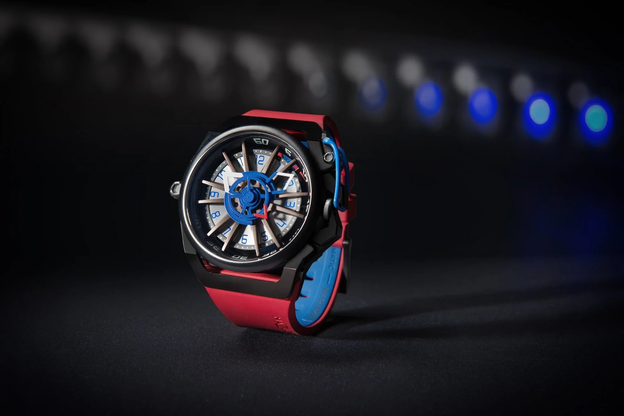 Mazzucato Reversible Watch RIM Red - Image 12