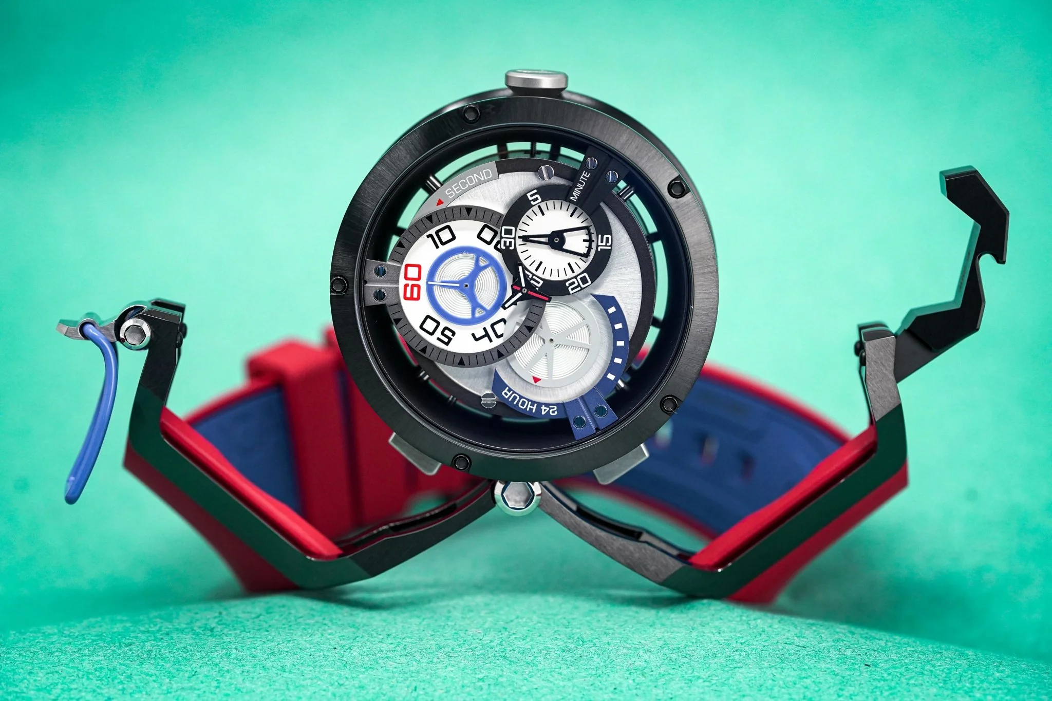 Mazzucato Reversible Watch RIM Red - Image 25